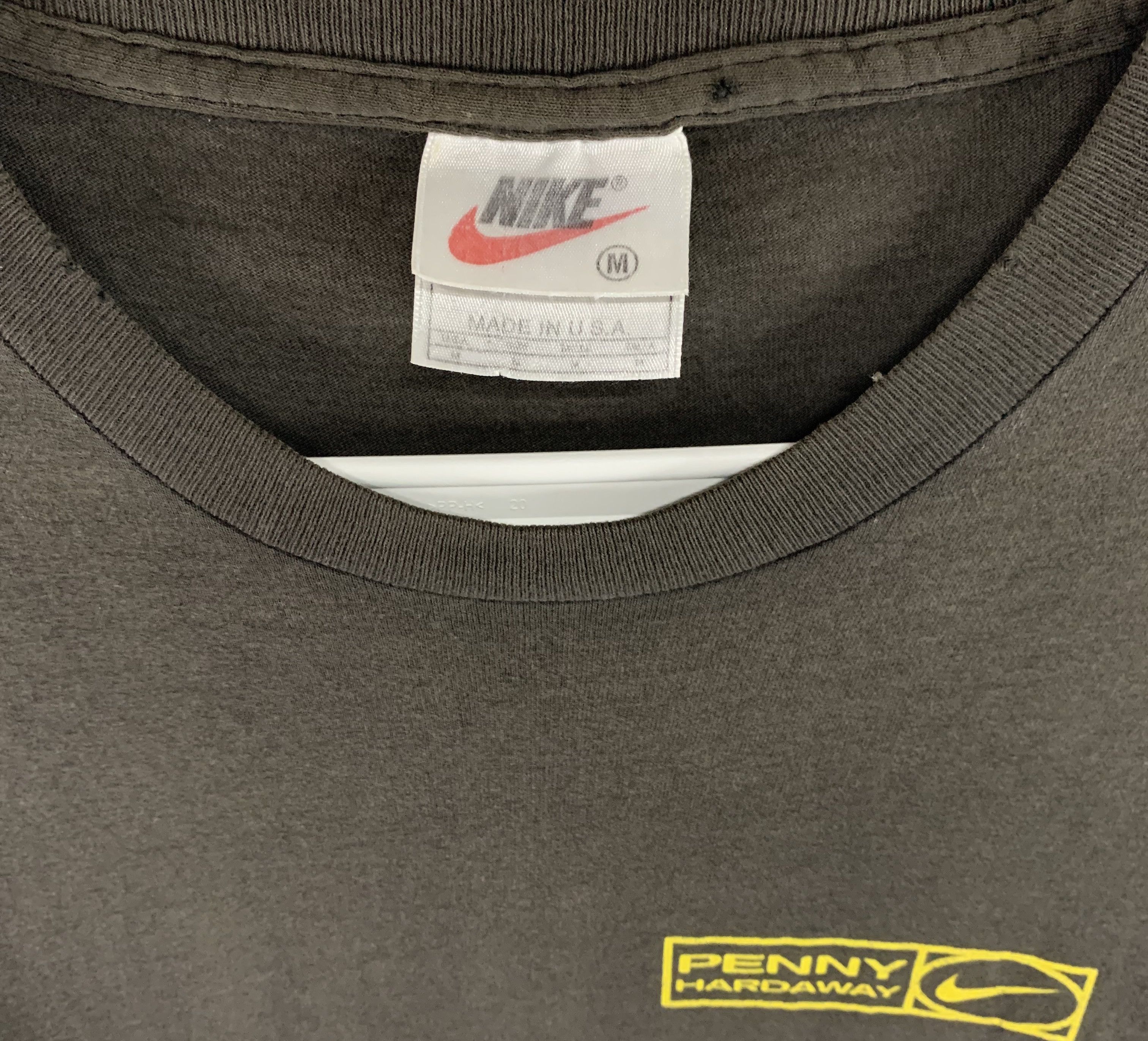 Nike × Vintage Nike Penny Hardaway vintage 90s sunfaded tshirt Size US M / EU 48-50 / 2 - 7 Thumbnail