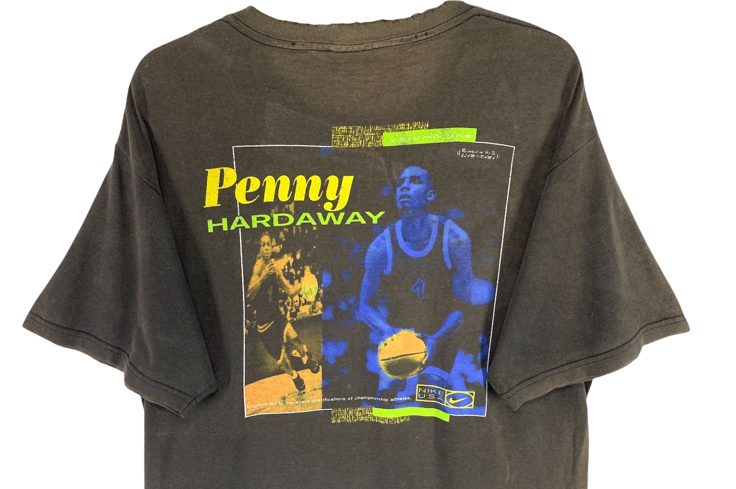 Nike × Vintage Nike Penny Hardaway vintage 90s sunfaded tshirt Size US M / EU 48-50 / 2 - 4 Thumbnail