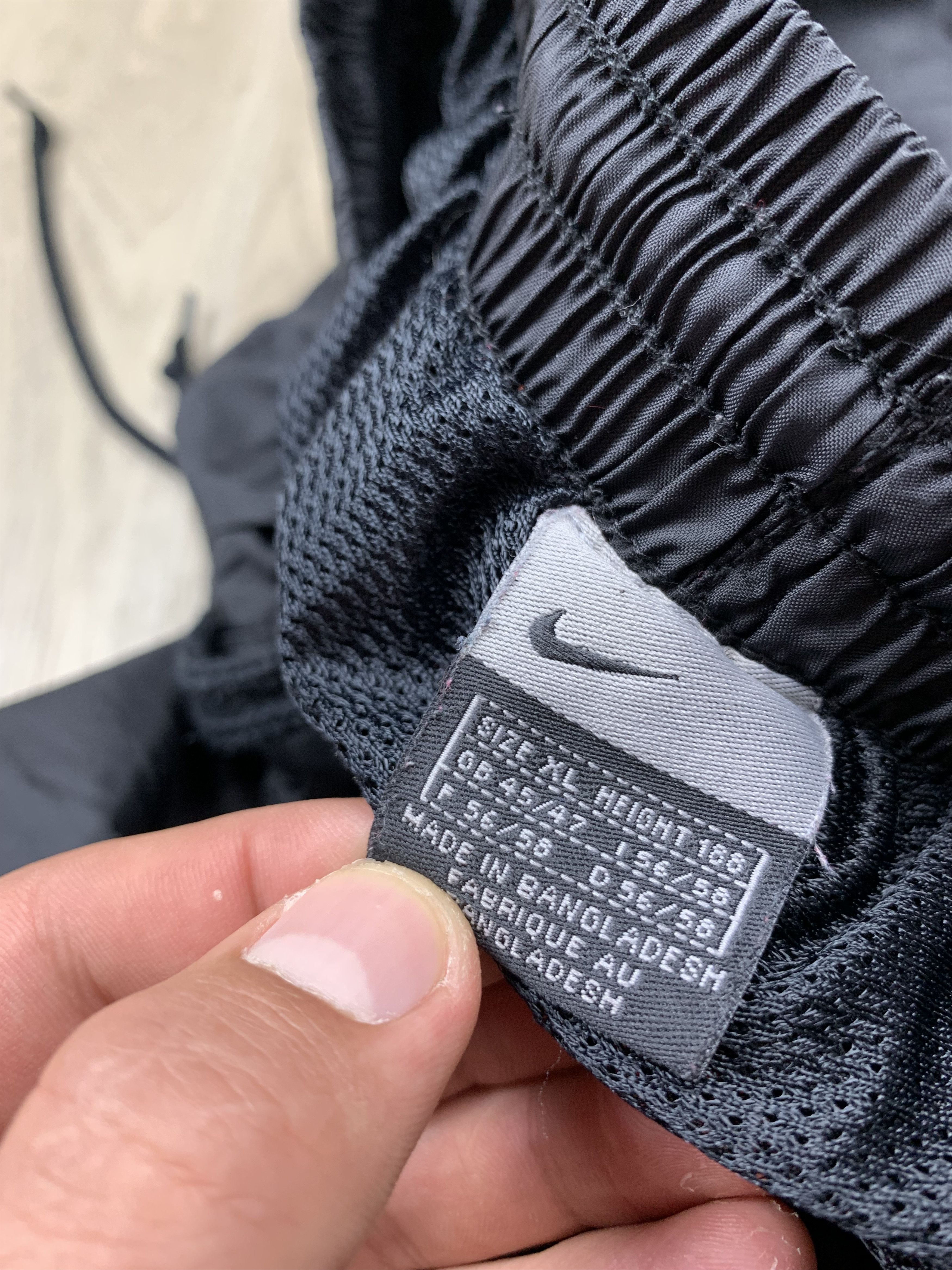 Nike × Vintage Nike Vintage Mens Nylon Pants Drill Y2K Size US 36 / EU 52 - 10 Thumbnail