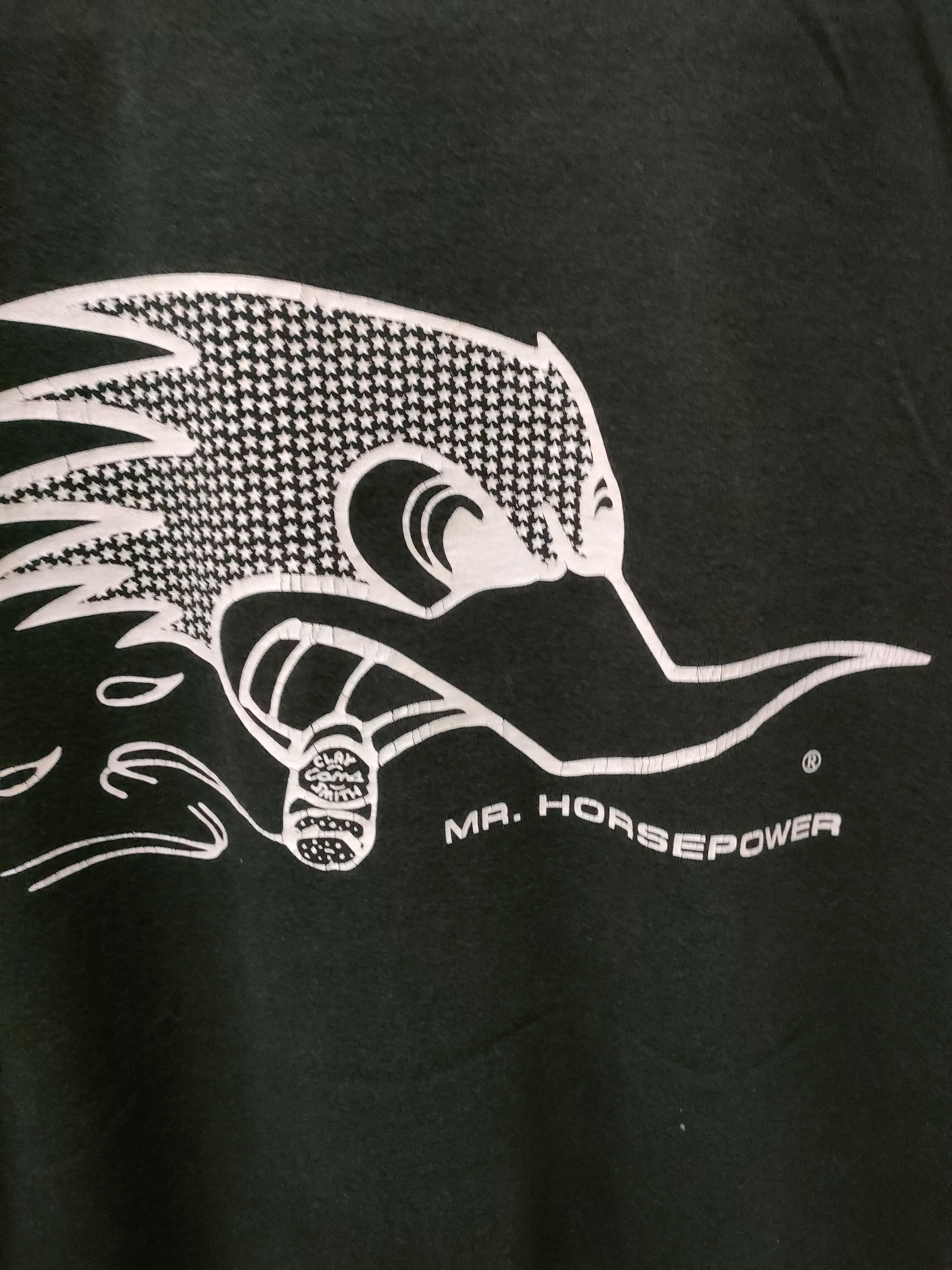 Sports Specialties × Vintage Vintage Mr Horsepower Clay Smith T-shirt Size US L / EU 52-54 / 3 - 2 Thumbnail