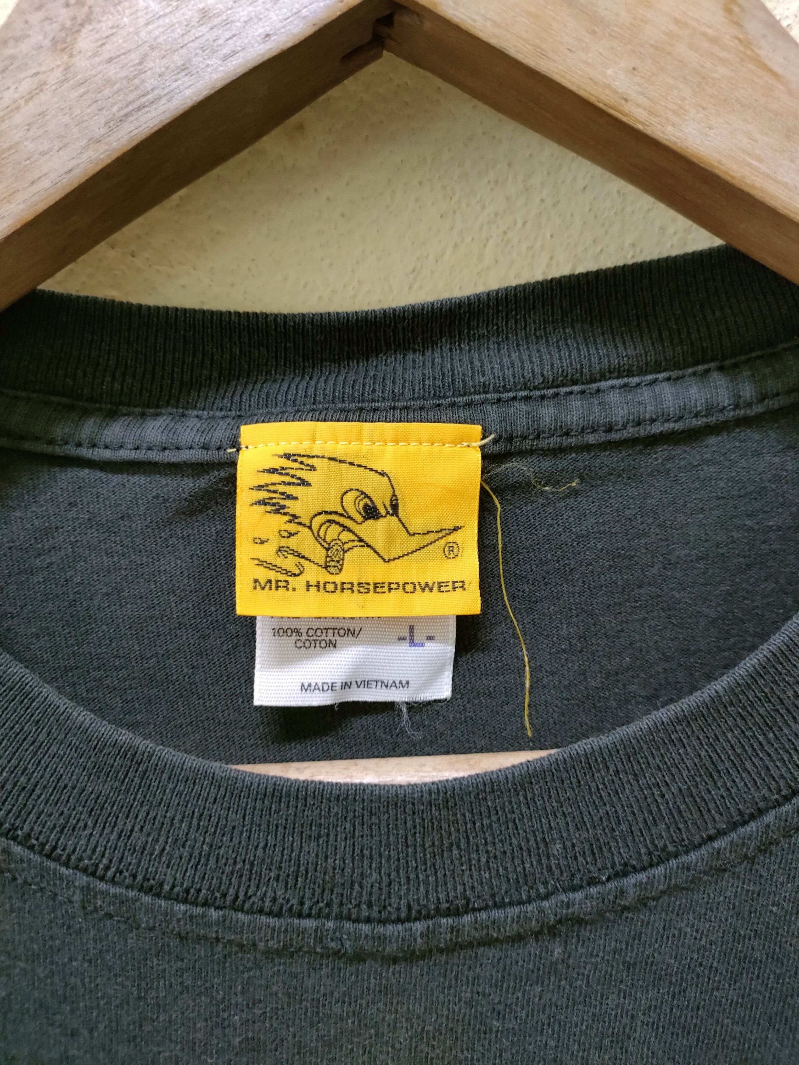 Sports Specialties × Vintage Vintage Mr Horsepower Clay Smith T-shirt Size US L / EU 52-54 / 3 - 7 Thumbnail