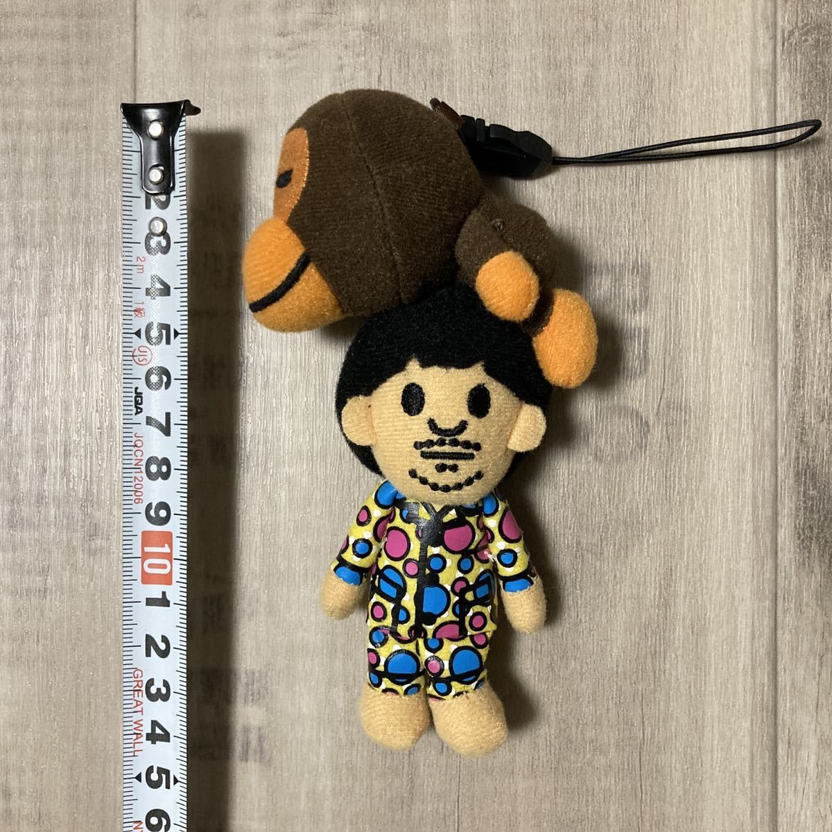 Bape BAPE × Hitoshi Matsumoto milo Shinboru plush doll strap Size ONE SIZE - 7 Thumbnail