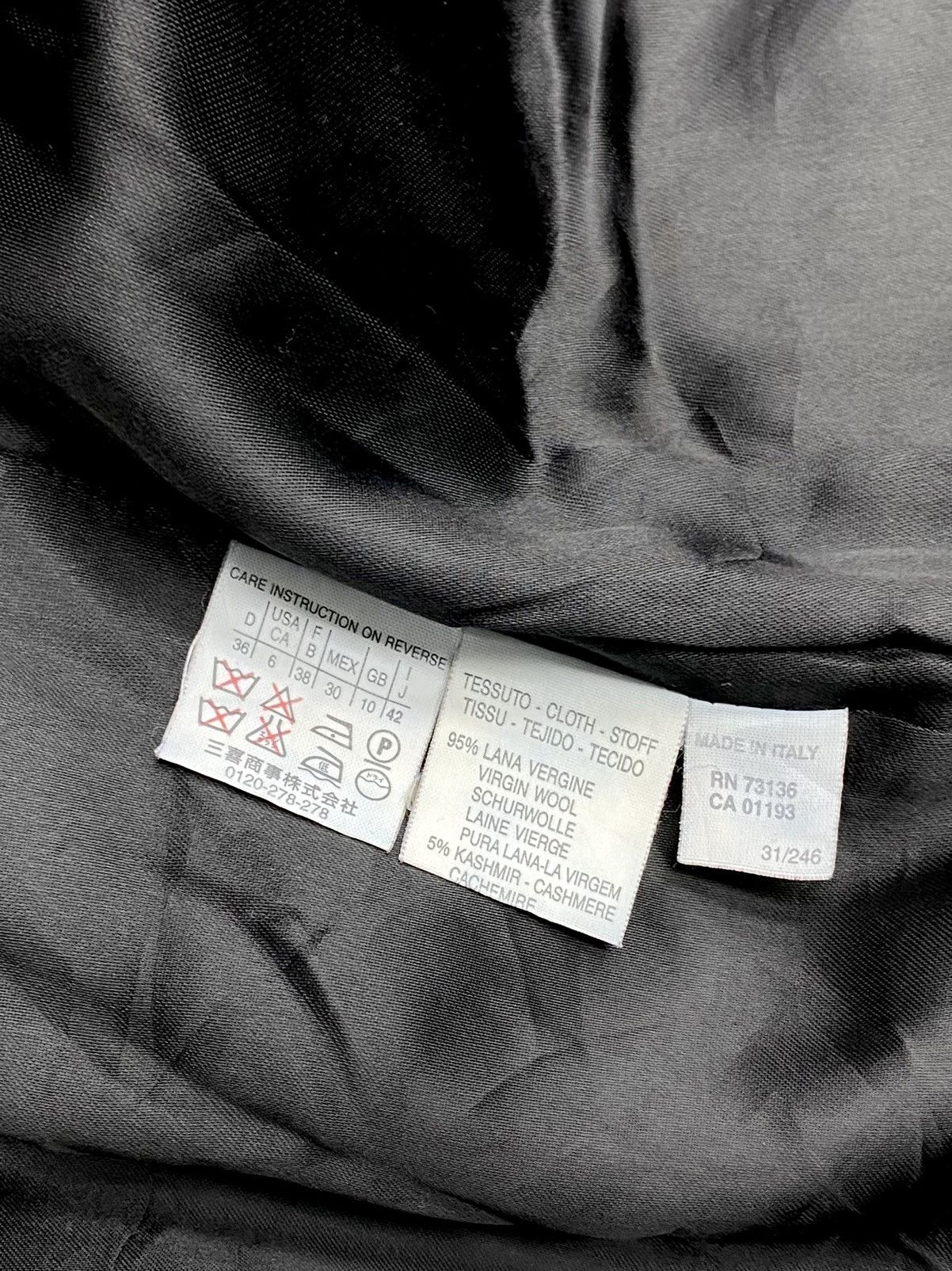 Other VINTAGE MARELLA WOOL LINNING OVERCOAT ITALY Size US M / EU 48-50 / 2 - 18 Thumbnail
