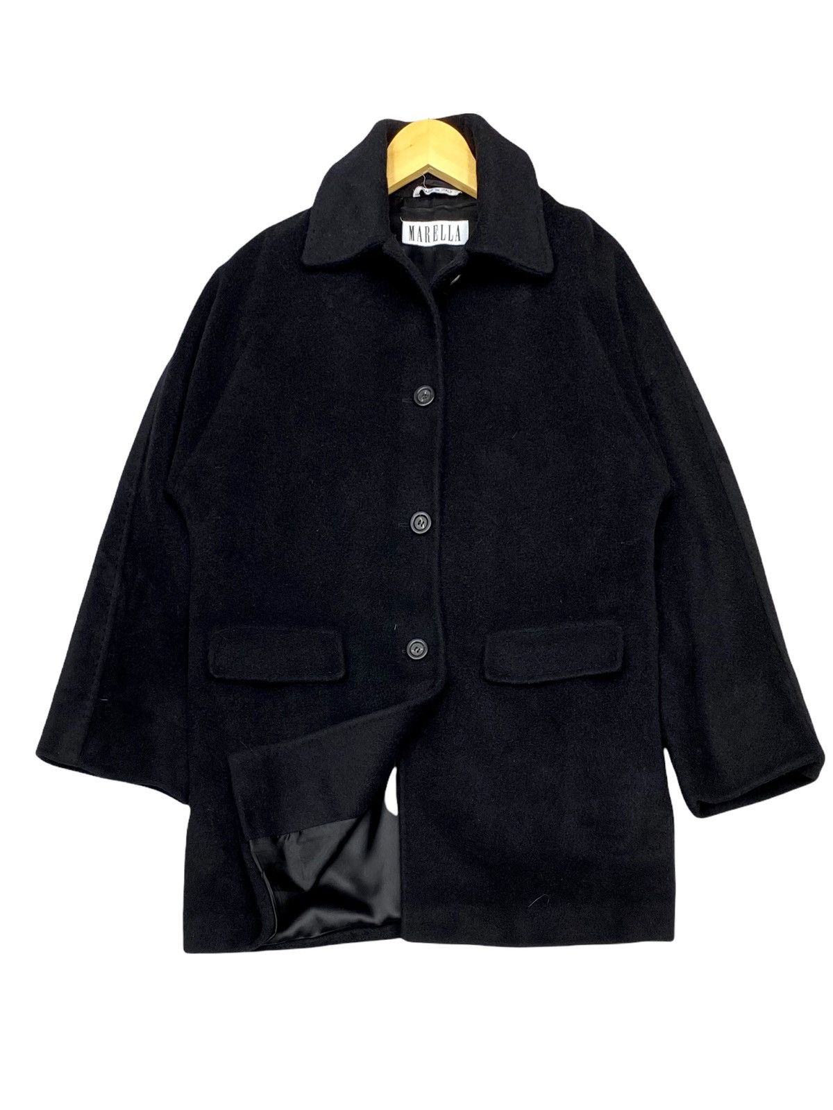 Other VINTAGE MARELLA WOOL LINNING OVERCOAT ITALY Size US M / EU 48-50 / 2 - 2 Thumbnail