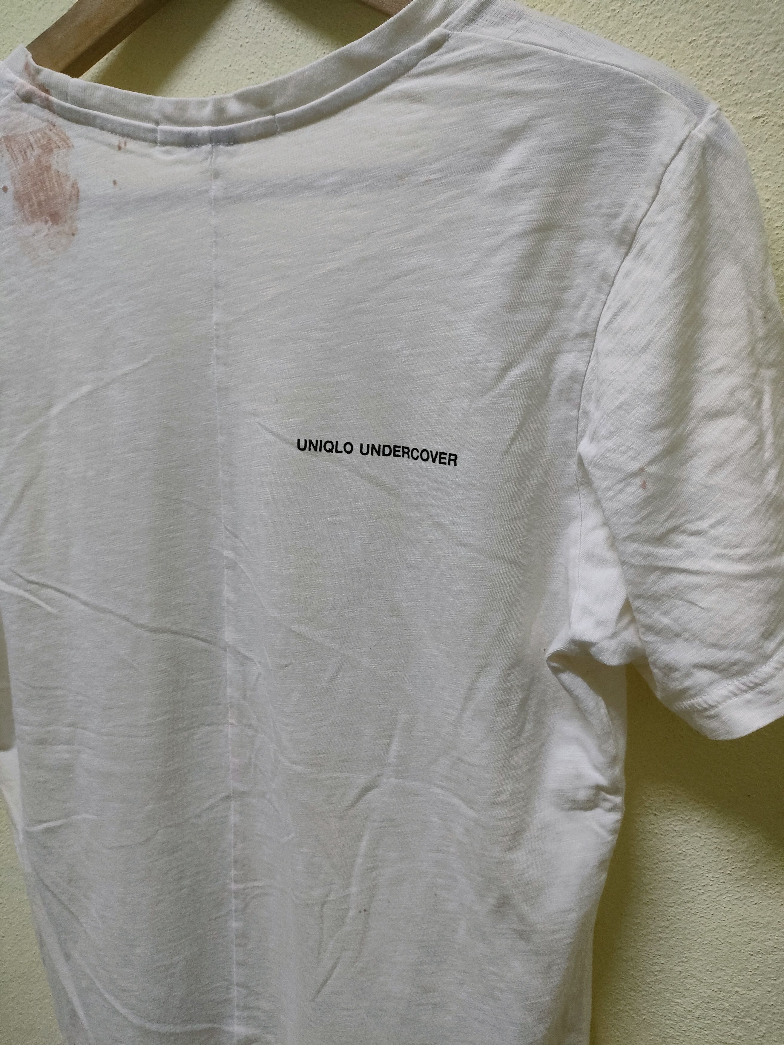 Jun Takahashi × Uniqlo Distressed Uniqlo x Undercover T-shirt Size US M / EU 48-50 / 2 - 2 Thumbnail