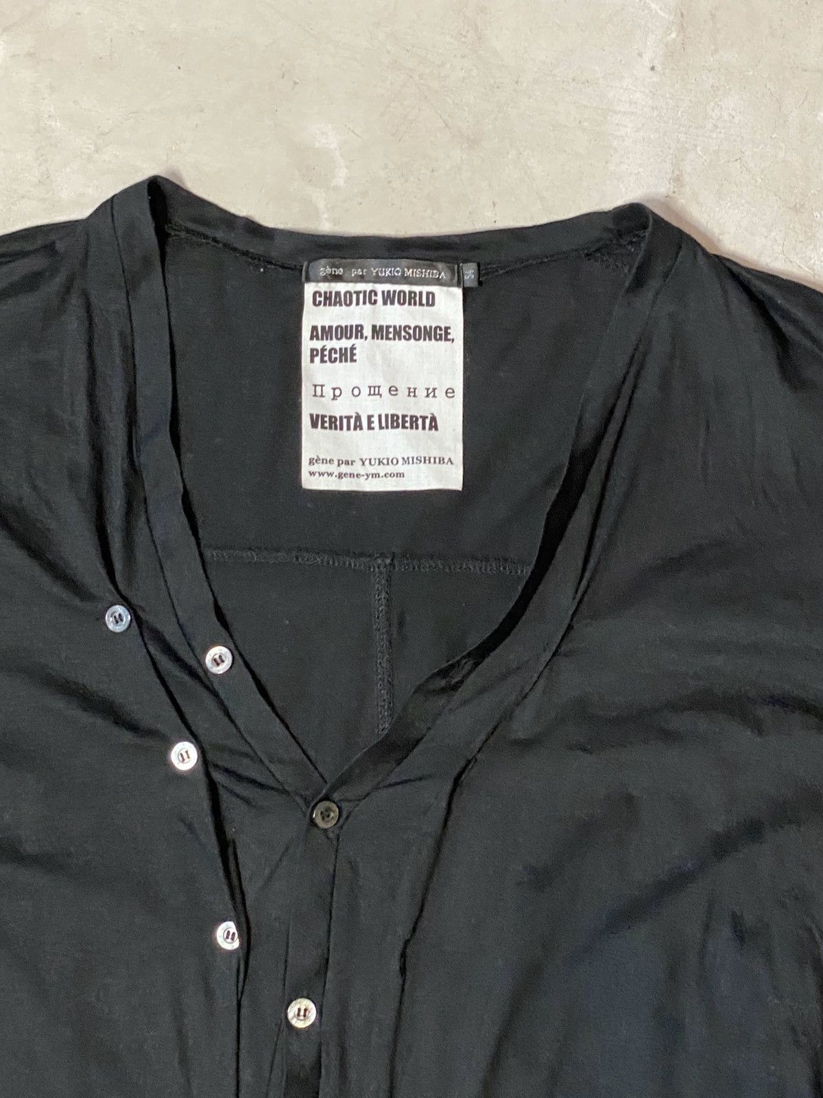 Gene Par Yukio Mishiba Yukio Mishiba Double Button Cardigan Size US L / EU 52-54 / 3 - 4 Thumbnail