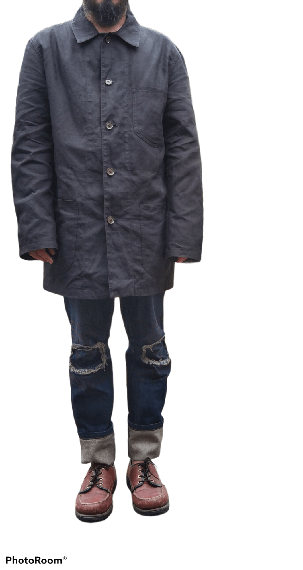 Yohji Yamamoto SiCK🔥YOHJI YAMAMOTO CHORE JACKET Y'S FOR MEN Size US M / EU 48-50 / 2 - 1 Thumbnail