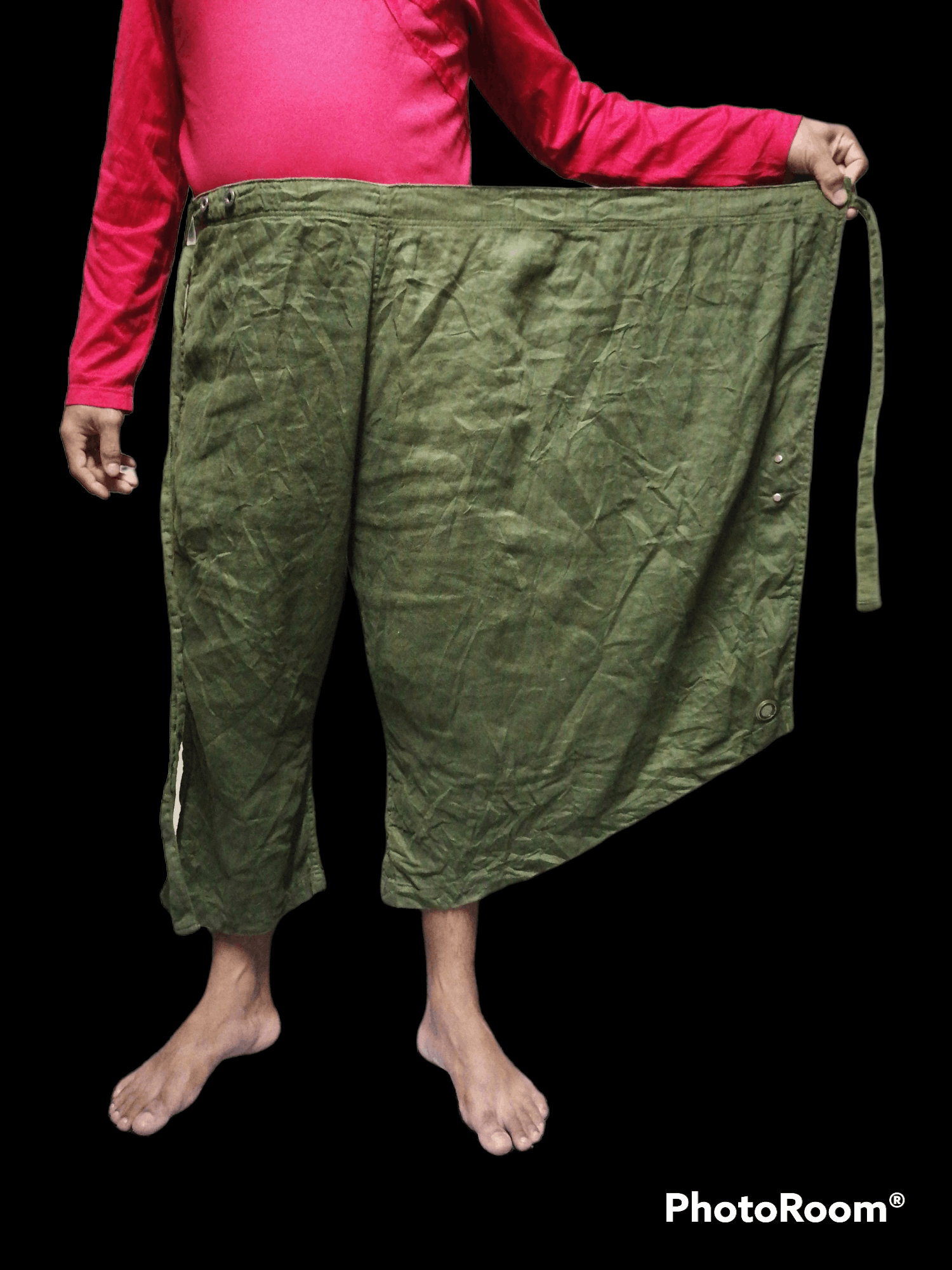 Kapital × Kapital Kountry Rare🔥Kapital Herringbone Hakama Pants Size US 34 / EU 50 - 6 Thumbnail