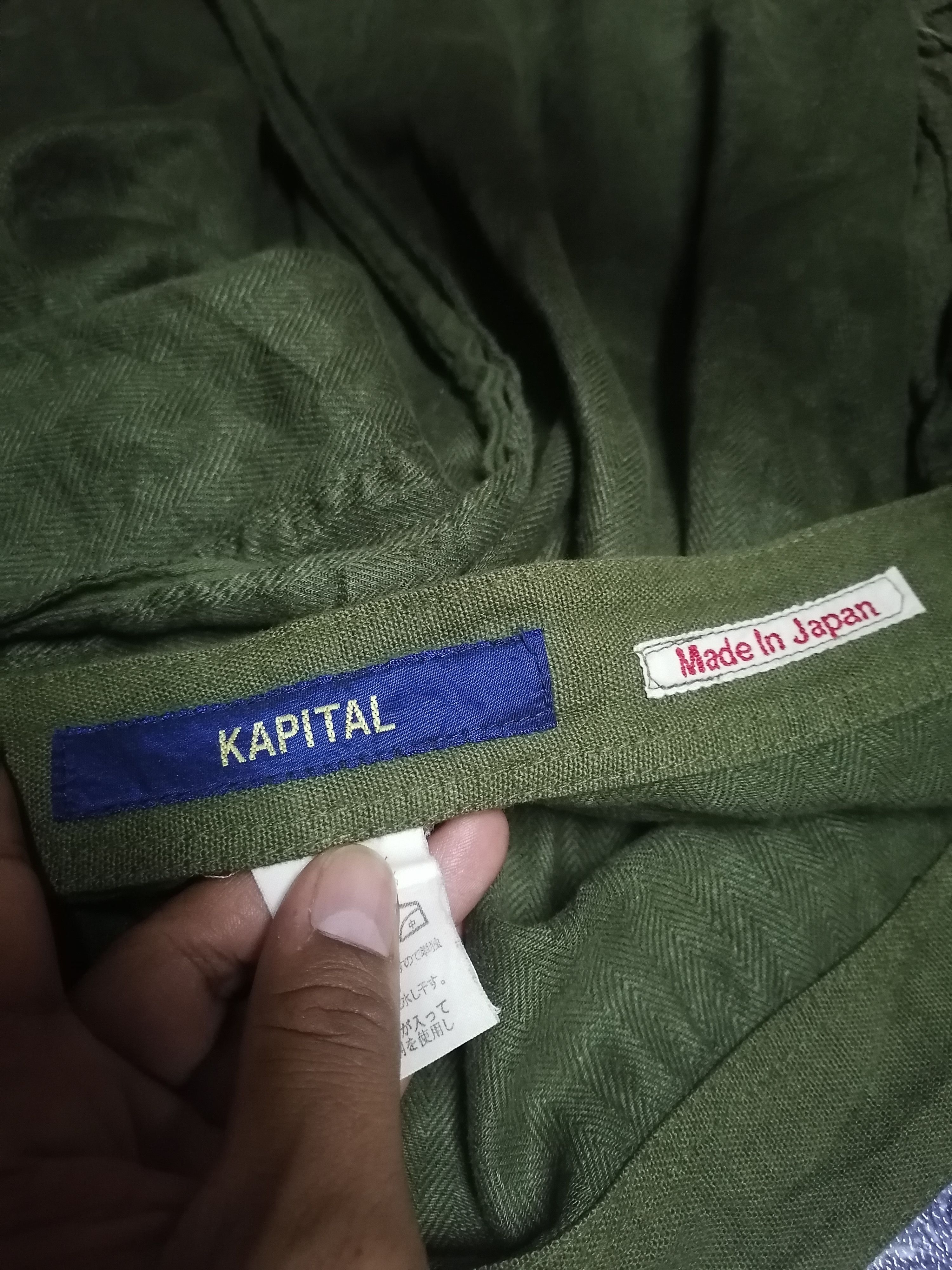 Kapital × Kapital Kountry Rare🔥Kapital Herringbone Hakama Pants Size US 34 / EU 50 - 9 Thumbnail