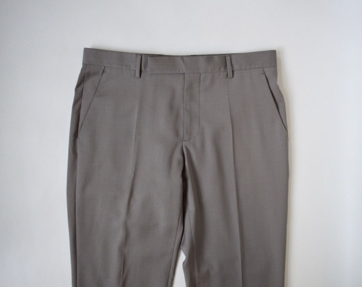 Maison Margiela S/S 17 Sample Gray Wool Trousers Size US 32 / EU 48 - 3 Thumbnail