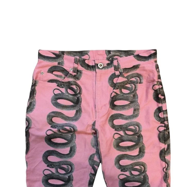 Hysteric Glamour 1998 Iconic Snake pink pants Size US 29 - 2 Thumbnail