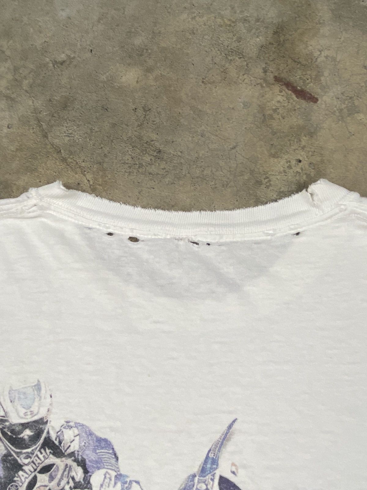 No Fear × Vintage Vintage no fear motocross distressed t shirt Size US L / EU 52-54 / 3 - 7 Thumbnail