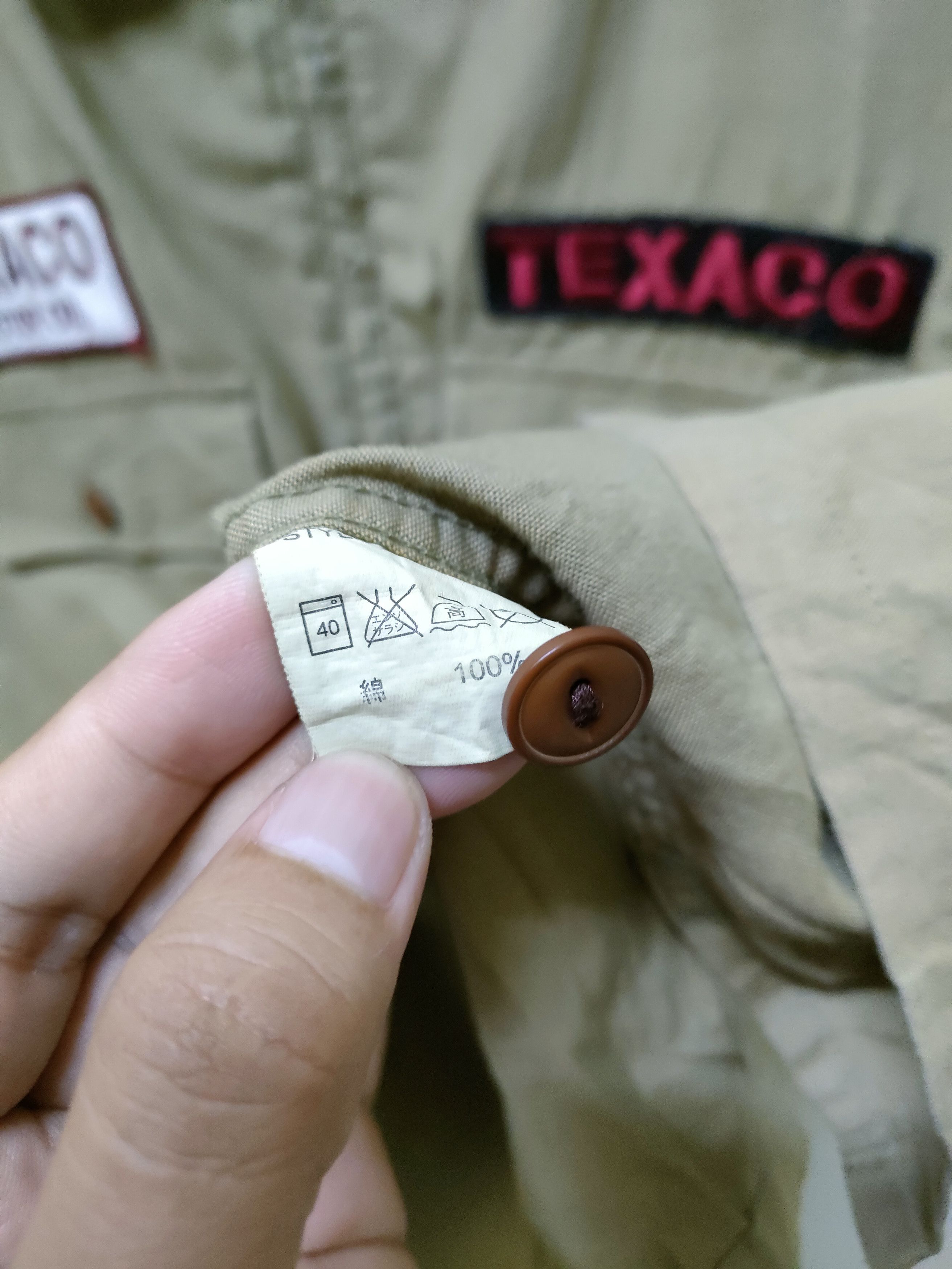 Vintage Vintage Texaco Worker Shirts Size US L / EU 52-54 / 3 - 3 Thumbnail