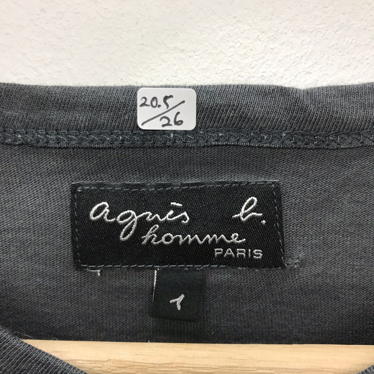 Designer × Vintage × agnes b. Rare!! Vintage Agnes B Homme Paris Beatnick Tee Size US M / EU 48-50 / 2 - 11 Thumbnail