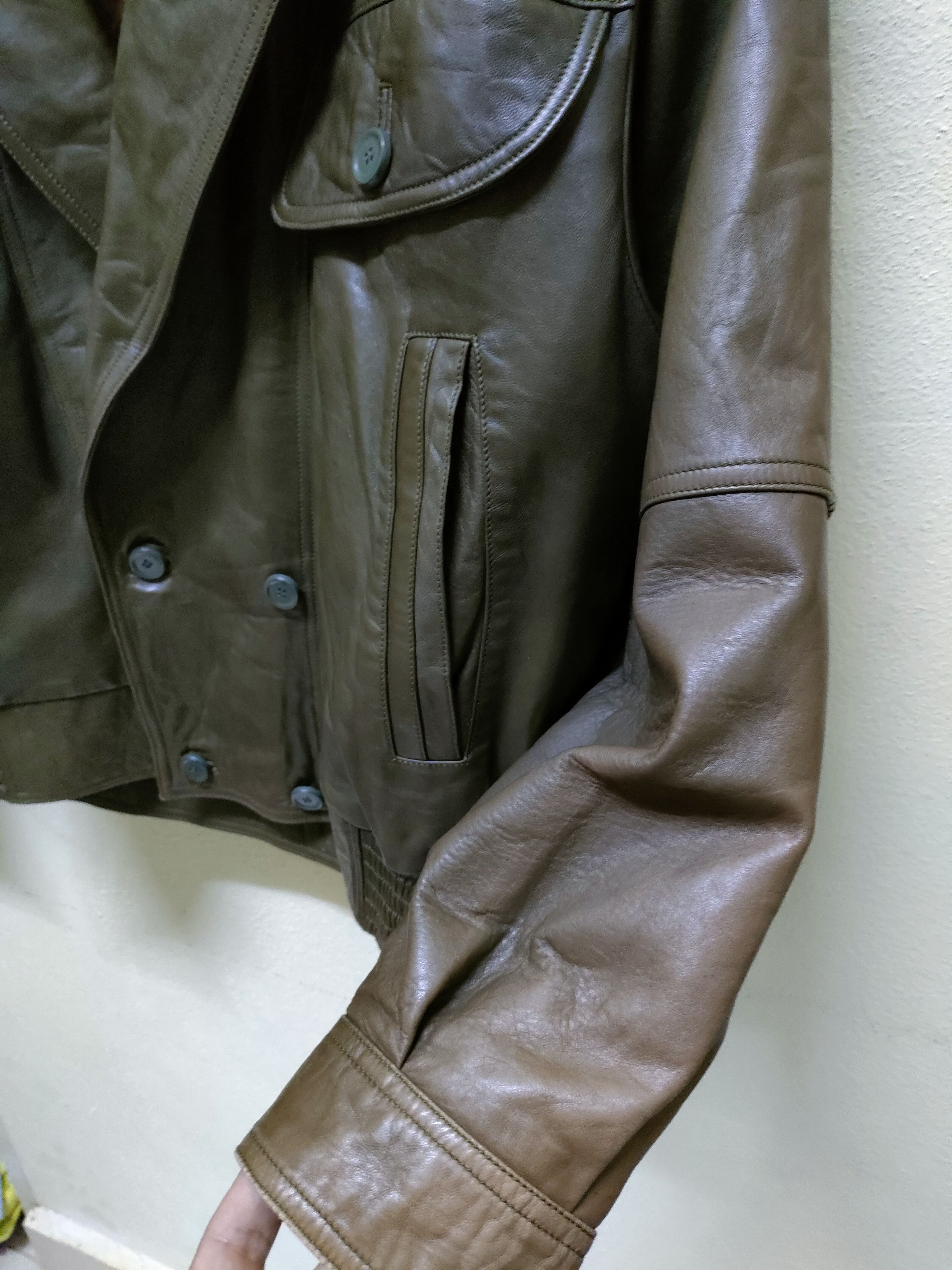 Genuine Leather × Vintage Vitrasa Lamb Leather Jacket Size US M / EU 48-50 / 2 - 5 Thumbnail