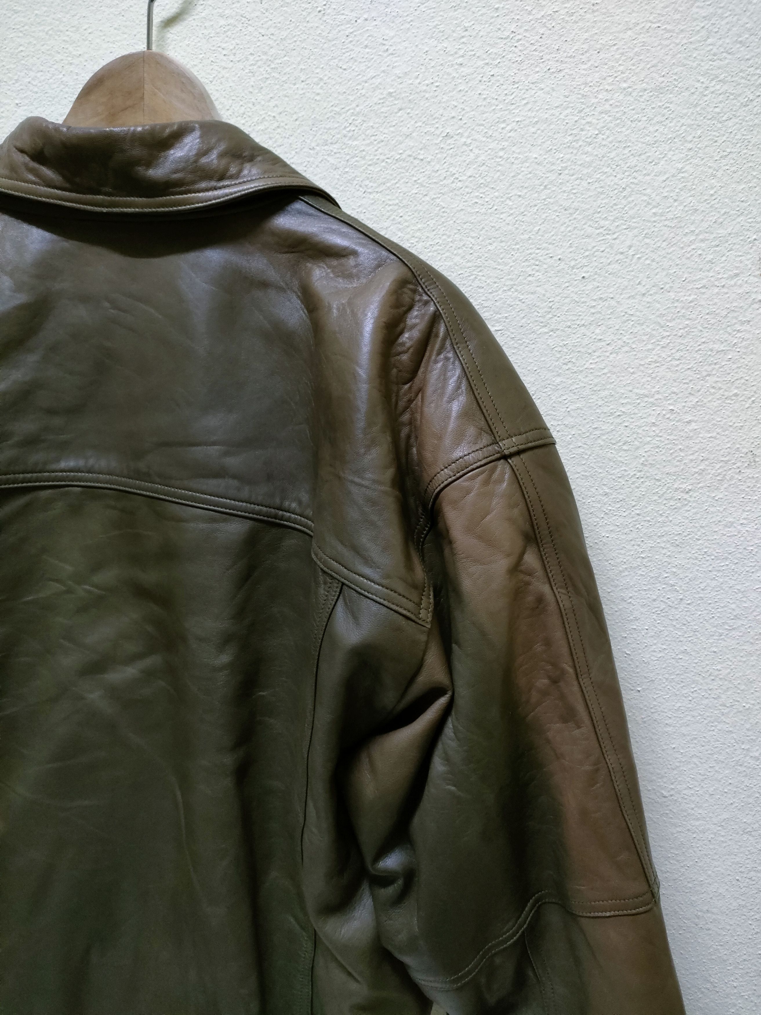 Genuine Leather × Vintage Vitrasa Lamb Leather Jacket Size US M / EU 48-50 / 2 - 2 Thumbnail