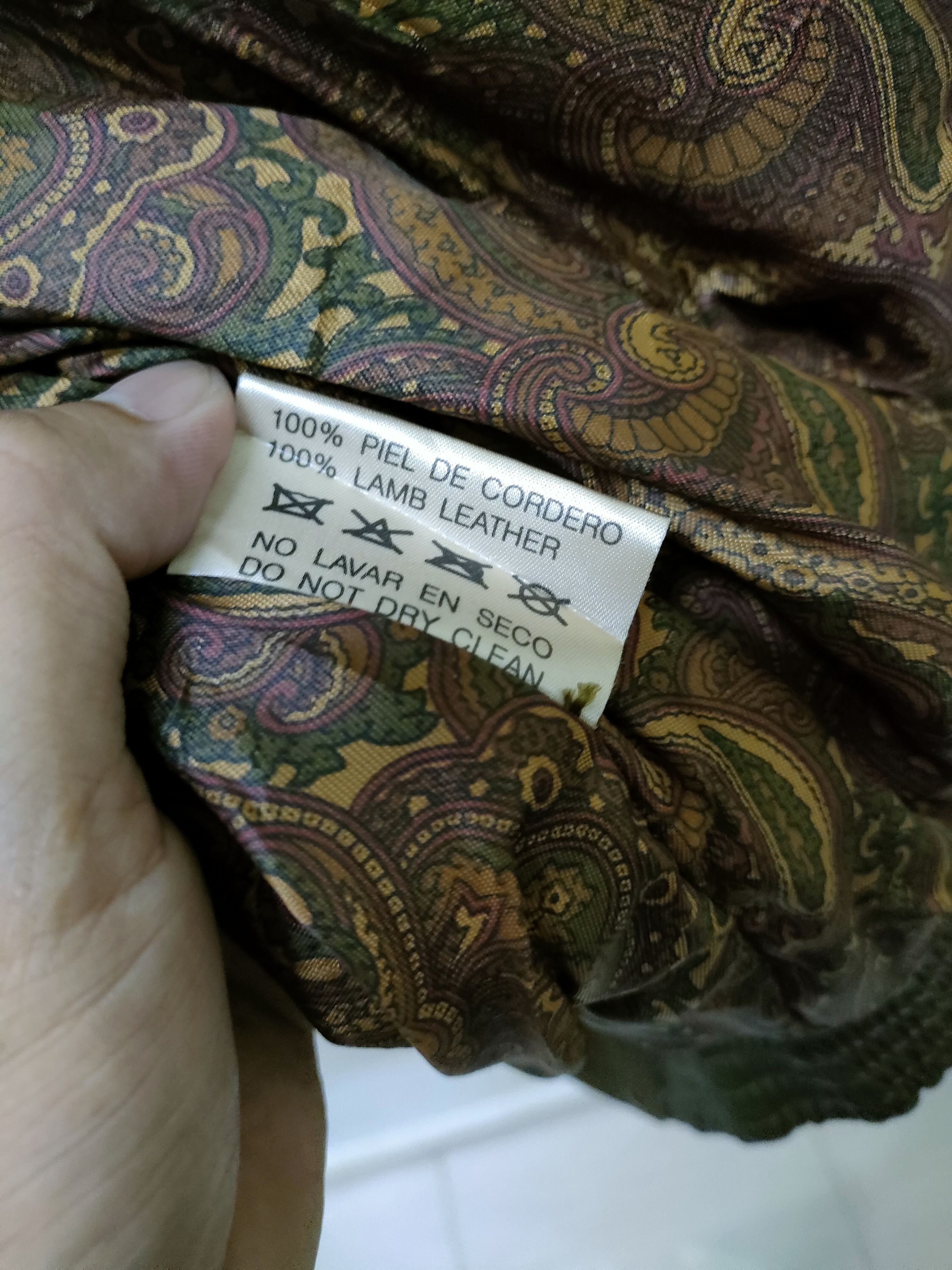 Genuine Leather × Vintage Vitrasa Lamb Leather Jacket Size US M / EU 48-50 / 2 - 6 Thumbnail