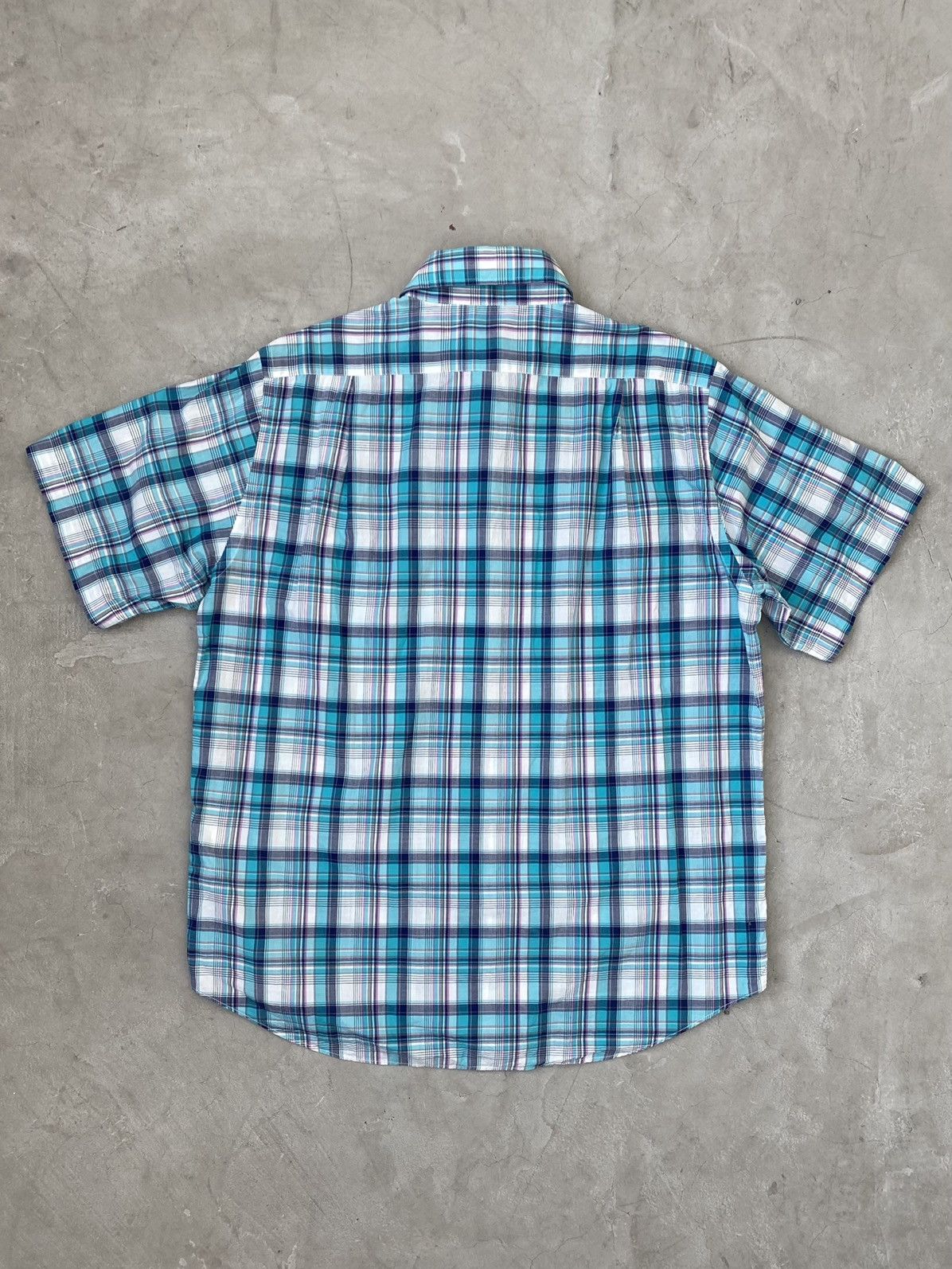 Bape Bape Logo Checkered Burton-Up Shirt Size US XL / EU 56 / 4 - 2 Thumbnail