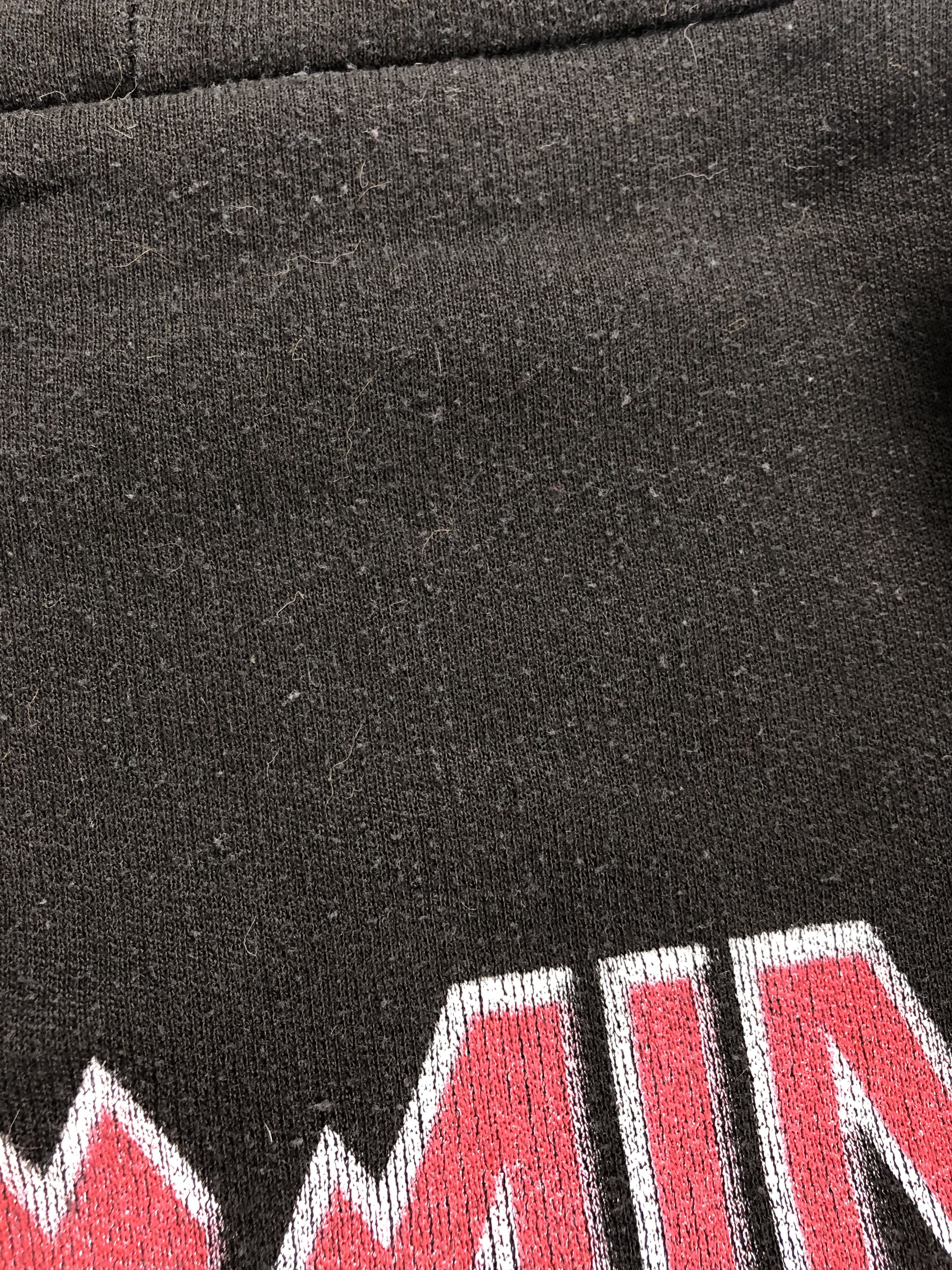 Band Tees Vintage 90s Iron Maiden Eddie Middle Finger Black Hoodie Size US XL / EU 56 / 4 - 5 Thumbnail