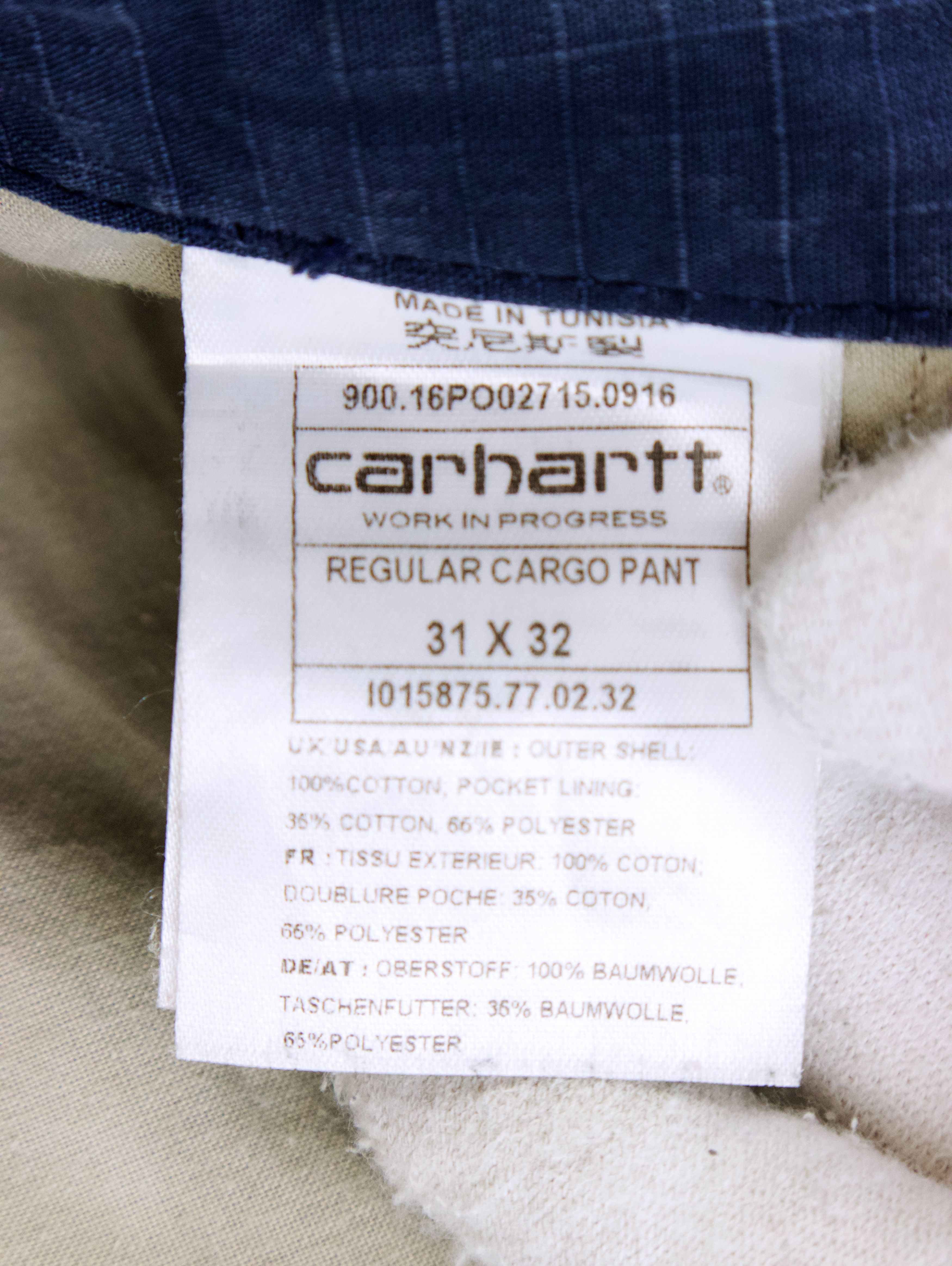 Carhartt × Carhartt Wip Carhartt WIP Washed Cargo Aviation Pants Size US 31 - 14 Thumbnail