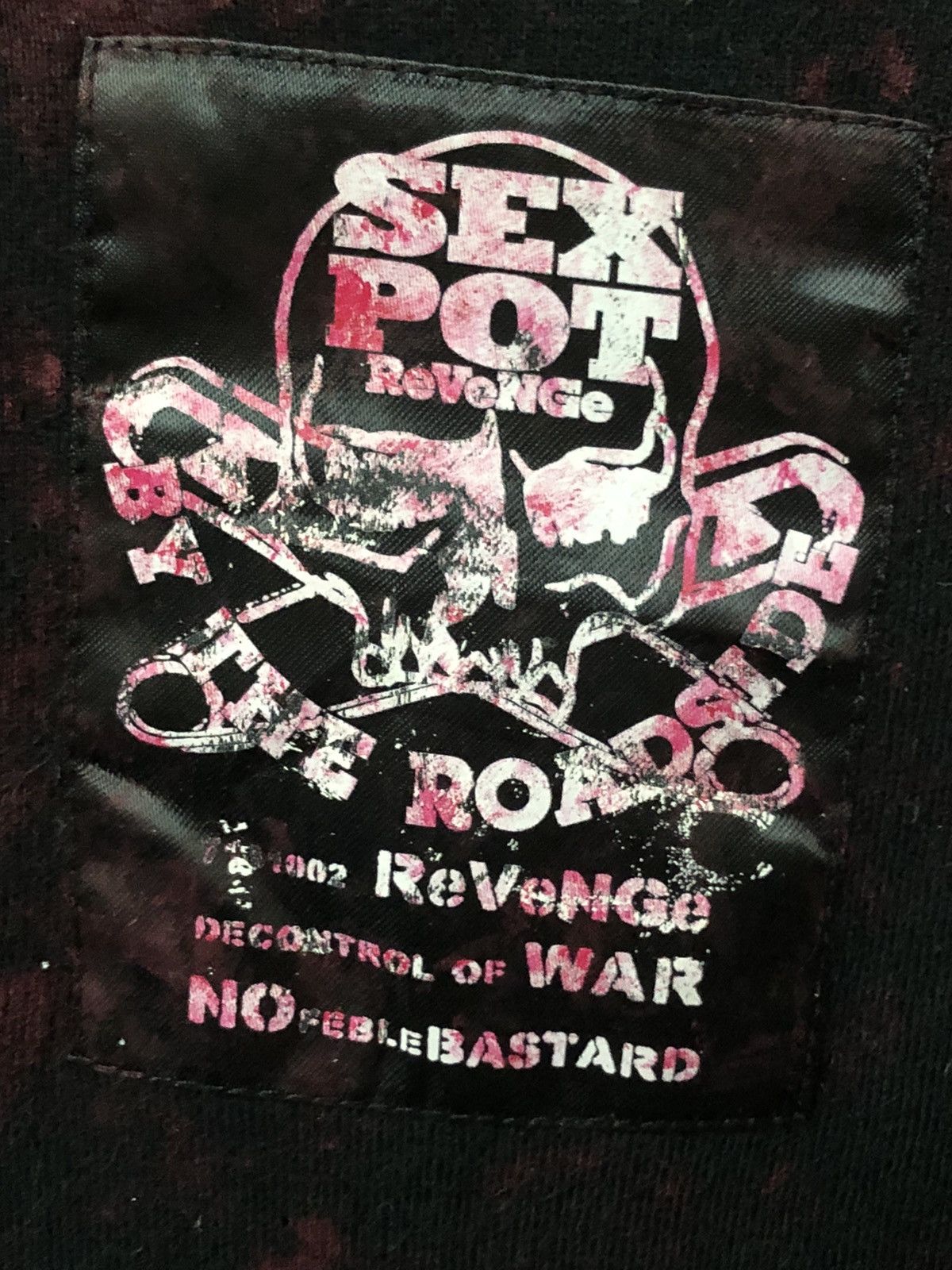 Japanese Brand × Seditionaries SEX POT REVENGE Seditionaries Distressed Rare Design Tee Size US M / EU 48-50 / 2 - 4 Thumbnail