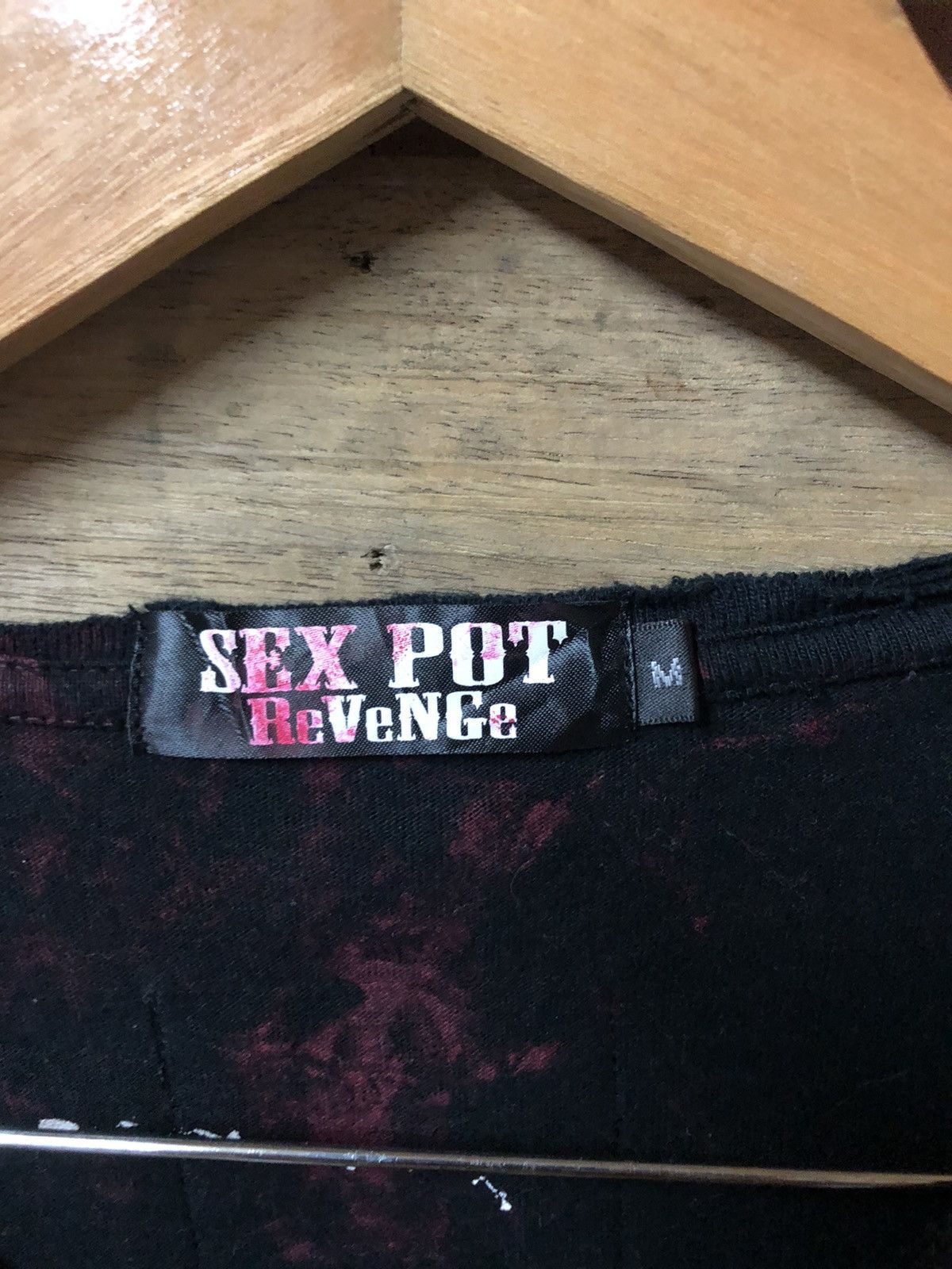 Japanese Brand × Seditionaries SEX POT REVENGE Seditionaries Distressed Rare Design Tee Size US M / EU 48-50 / 2 - 10 Thumbnail