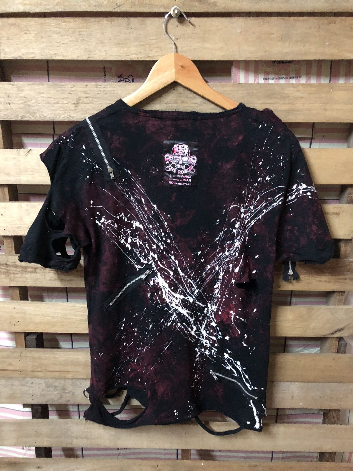 Japanese Brand × Seditionaries SEX POT REVENGE Seditionaries Distressed Rare Design Tee Size US M / EU 48-50 / 2 - 2 Thumbnail