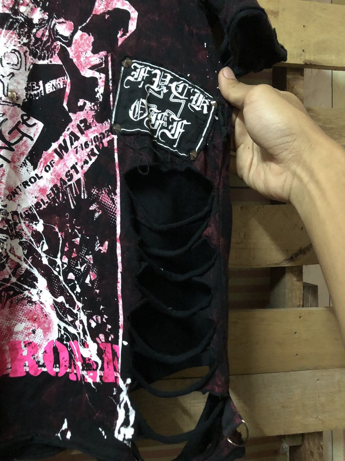 Japanese Brand × Seditionaries SEX POT REVENGE Seditionaries Distressed Rare Design Tee Size US M / EU 48-50 / 2 - 8 Thumbnail