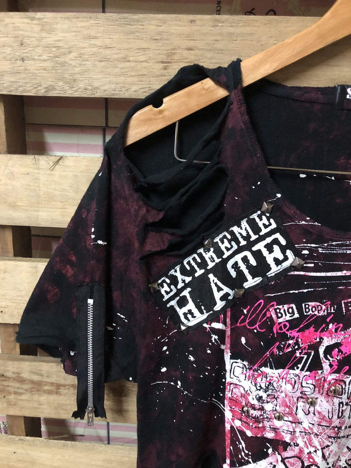 Japanese Brand × Seditionaries SEX POT REVENGE Seditionaries Distressed Rare Design Tee Size US M / EU 48-50 / 2 - 11 Thumbnail