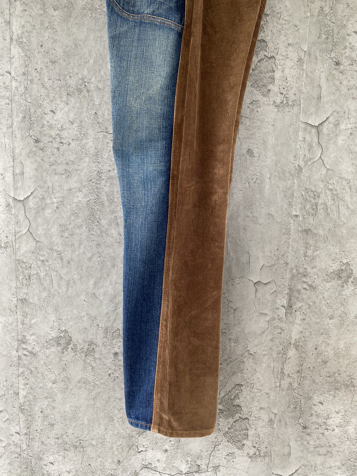Japanese Brand Project Sre’es Japan Reconstructed Hybrid Corduroy Pants Size US 33 - 14 Thumbnail