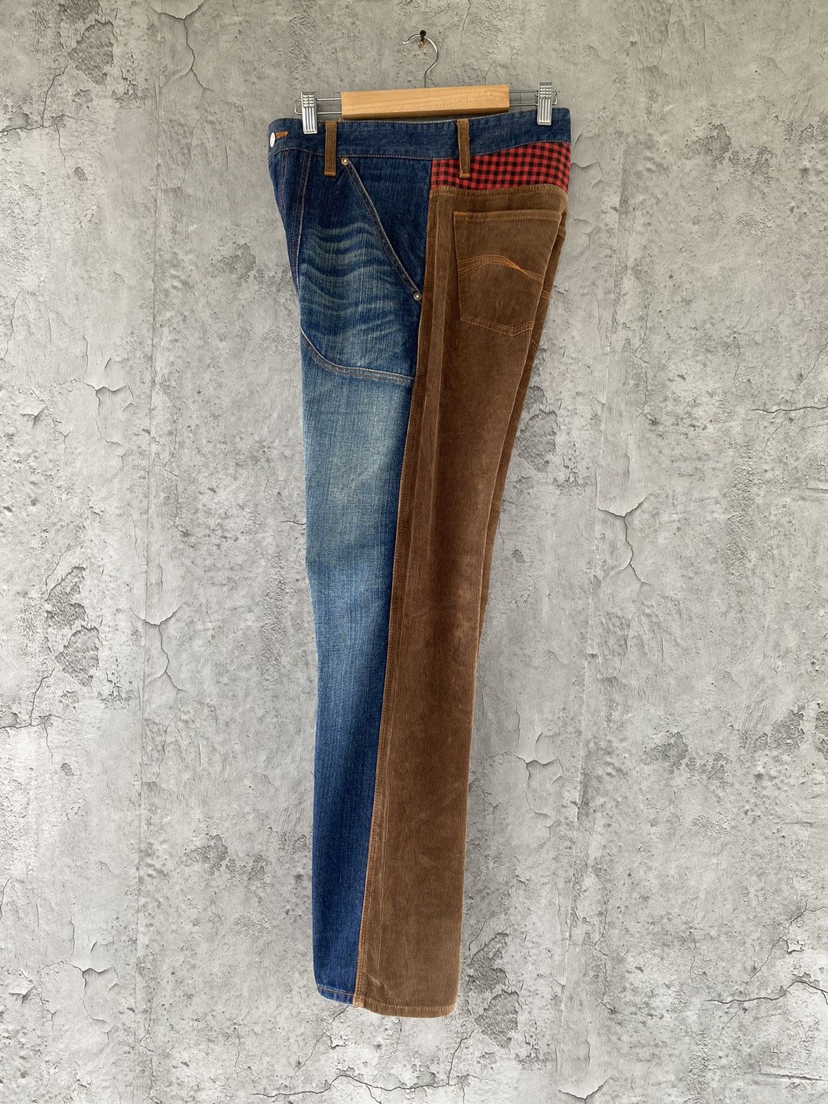 Japanese Brand Project Sre’es Japan Reconstructed Hybrid Corduroy Pants Size US 33 - 2 Thumbnail