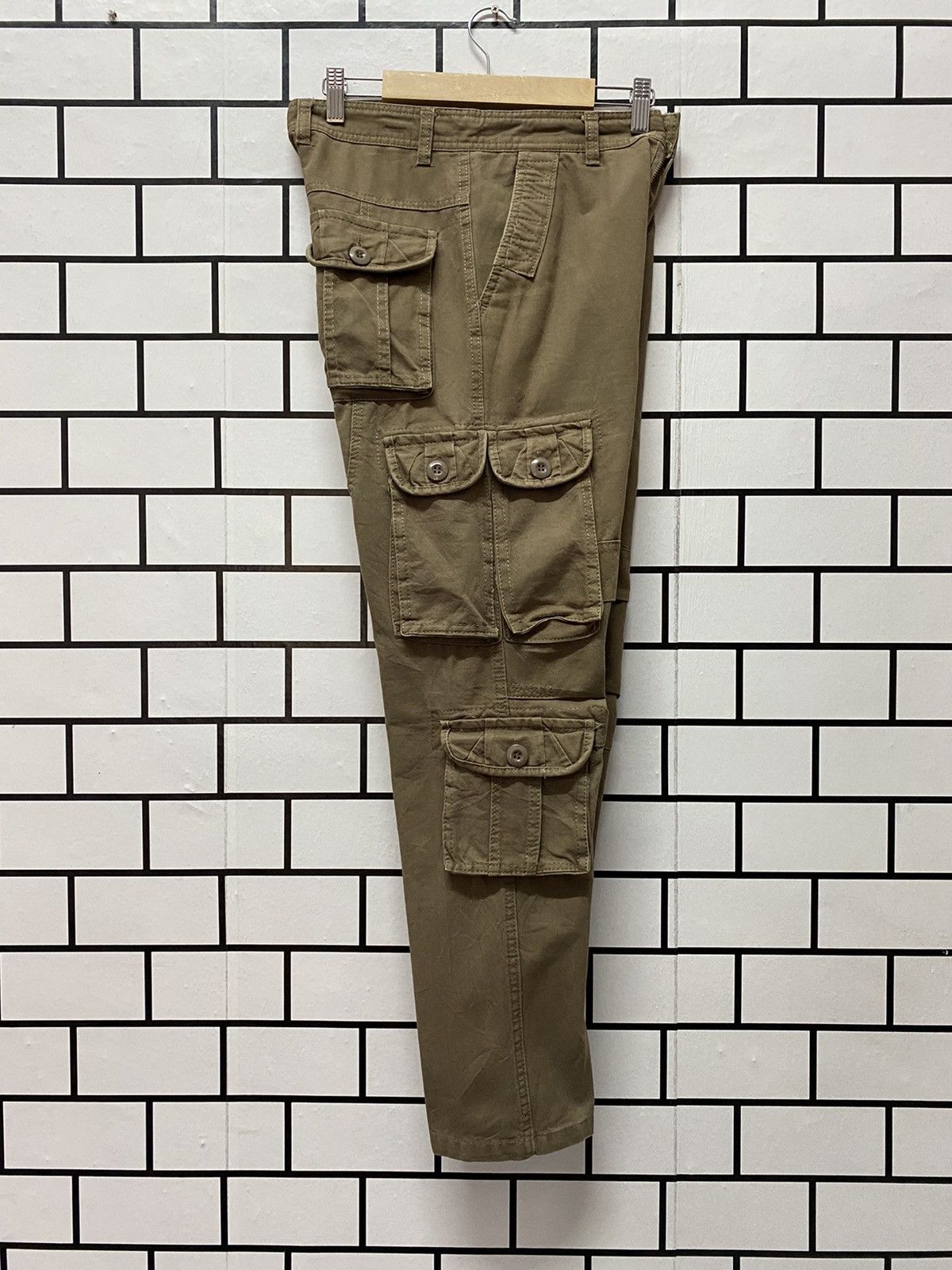 Vintage Vintage Cargo Pants Tactical Combat Multi Pocket Size US 28 / EU 44 - 8 Thumbnail