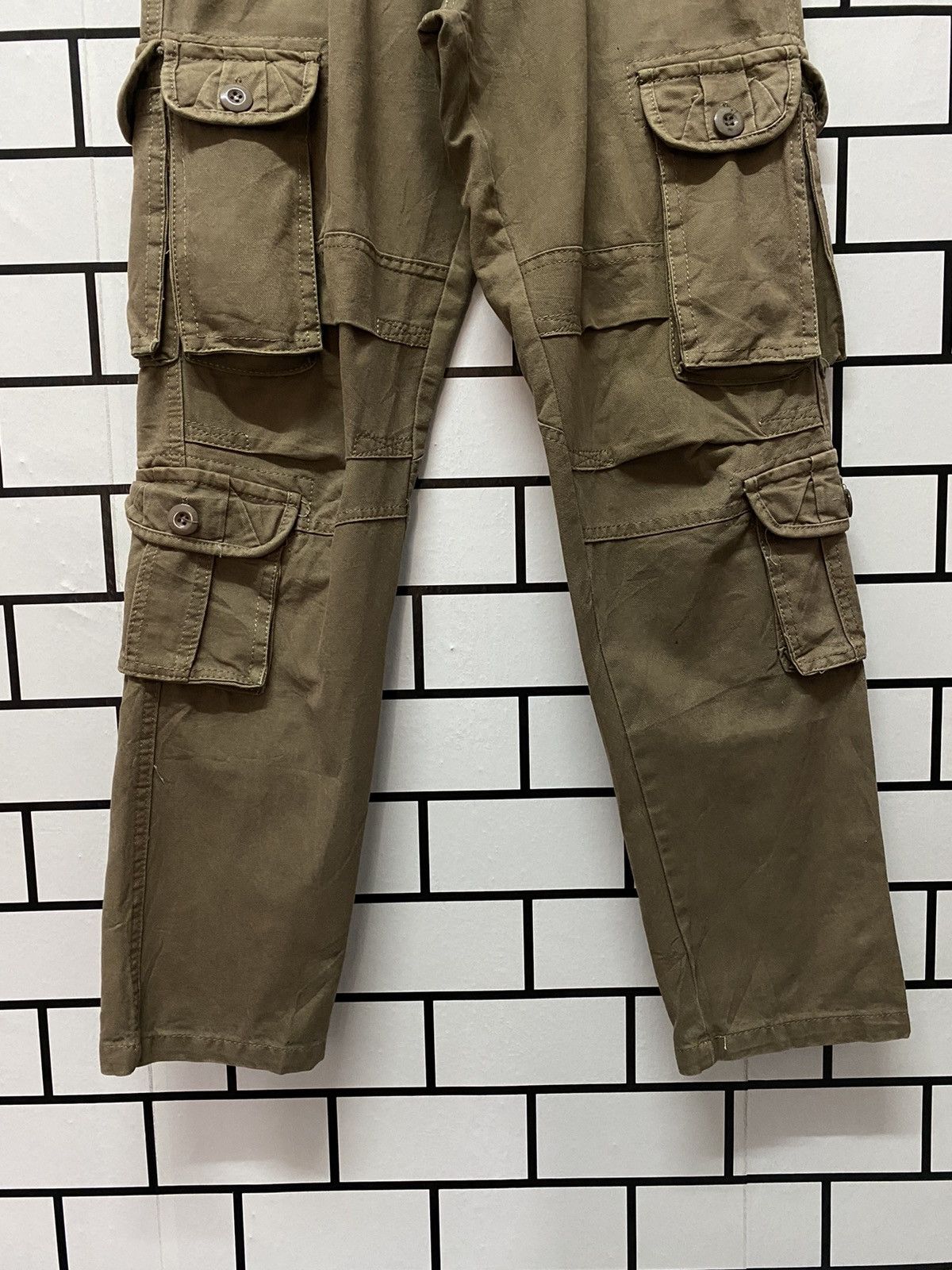 Vintage Vintage Cargo Pants Tactical Combat Multi Pocket Size US 28 / EU 44 - 5 Thumbnail