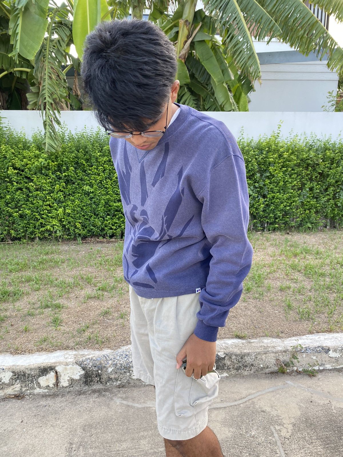 Vintage DRAGONBALL SUN FADED RUSSELL SWEATSHIRT ANIME MANGA Size US L / EU 52-54 / 3 - 12 Thumbnail