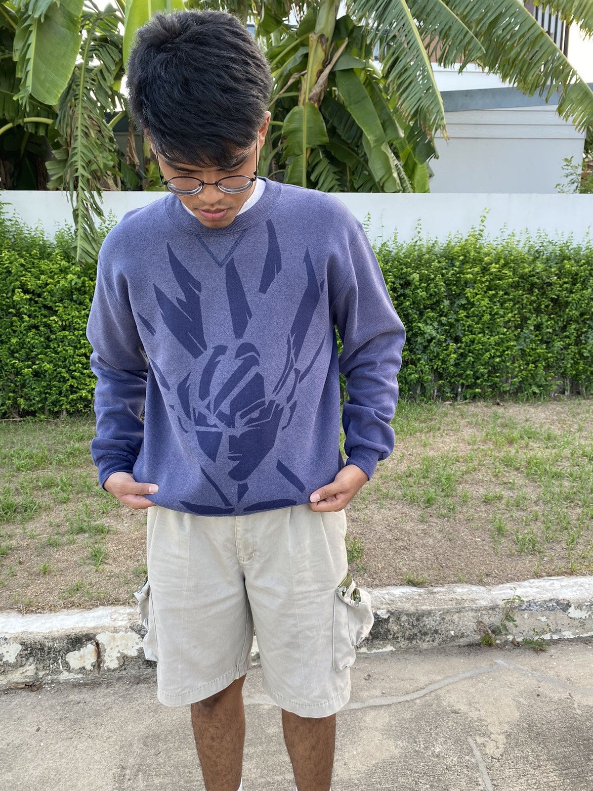 Vintage DRAGONBALL SUN FADED RUSSELL SWEATSHIRT ANIME MANGA Size US L / EU 52-54 / 3 - 2 Thumbnail