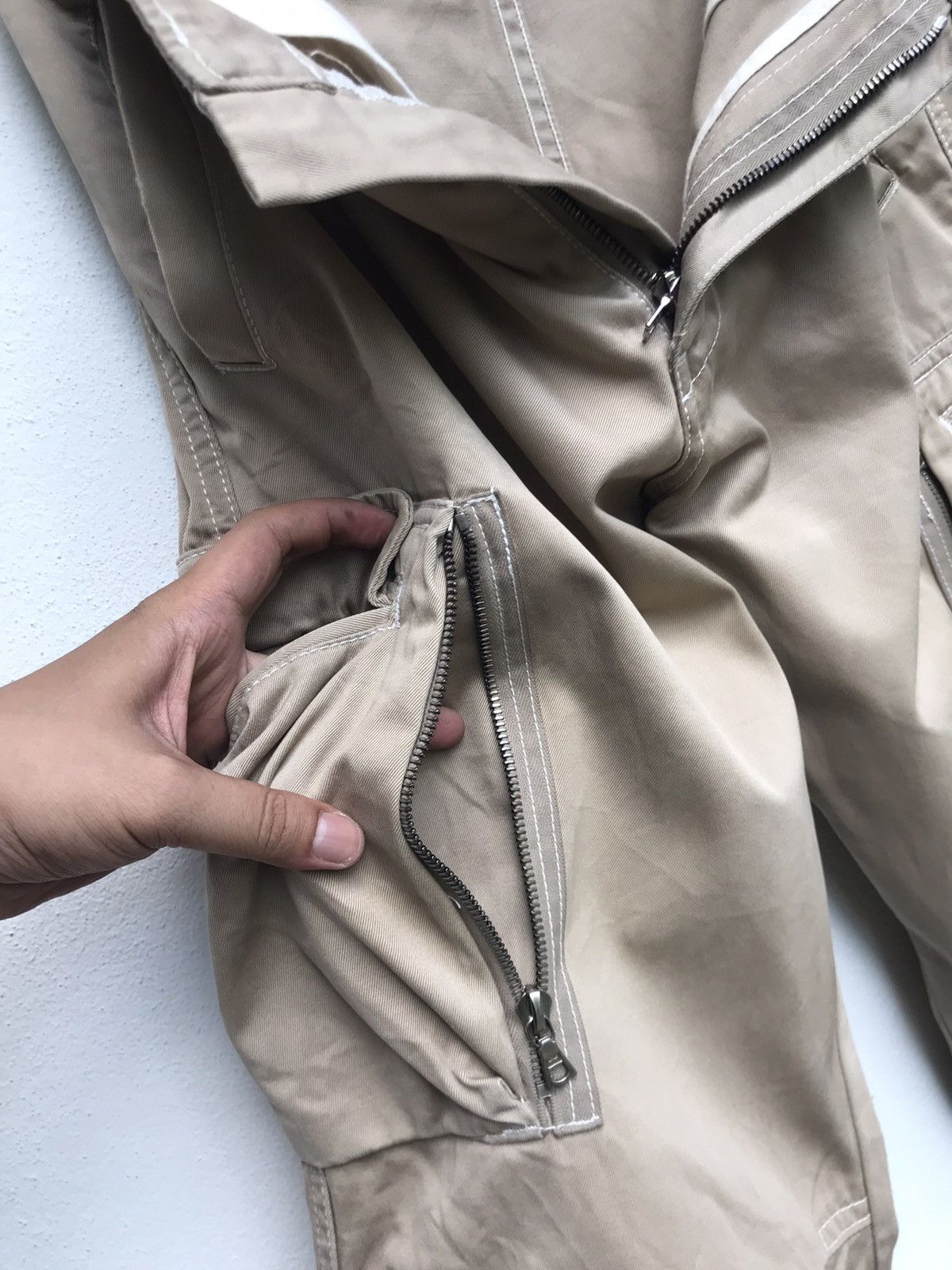 junhashimoto × wjk Riri Zipper Cargo Pants/Trousers Size US 32 / EU 48 - 13 Thumbnail