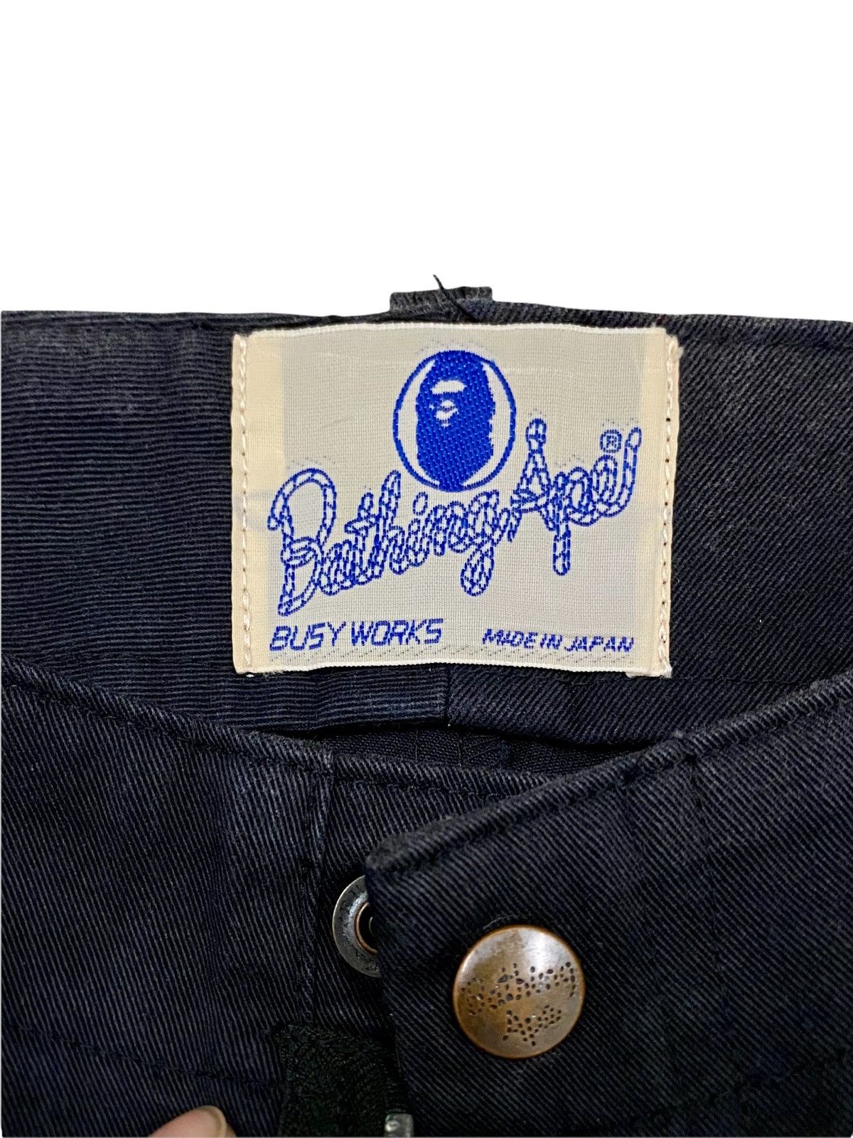 Bape VINTAGE BATHING APE BUSY WORK WITH FADED COLOURS PANTS Size US 30 / EU 46 - 2 Thumbnail