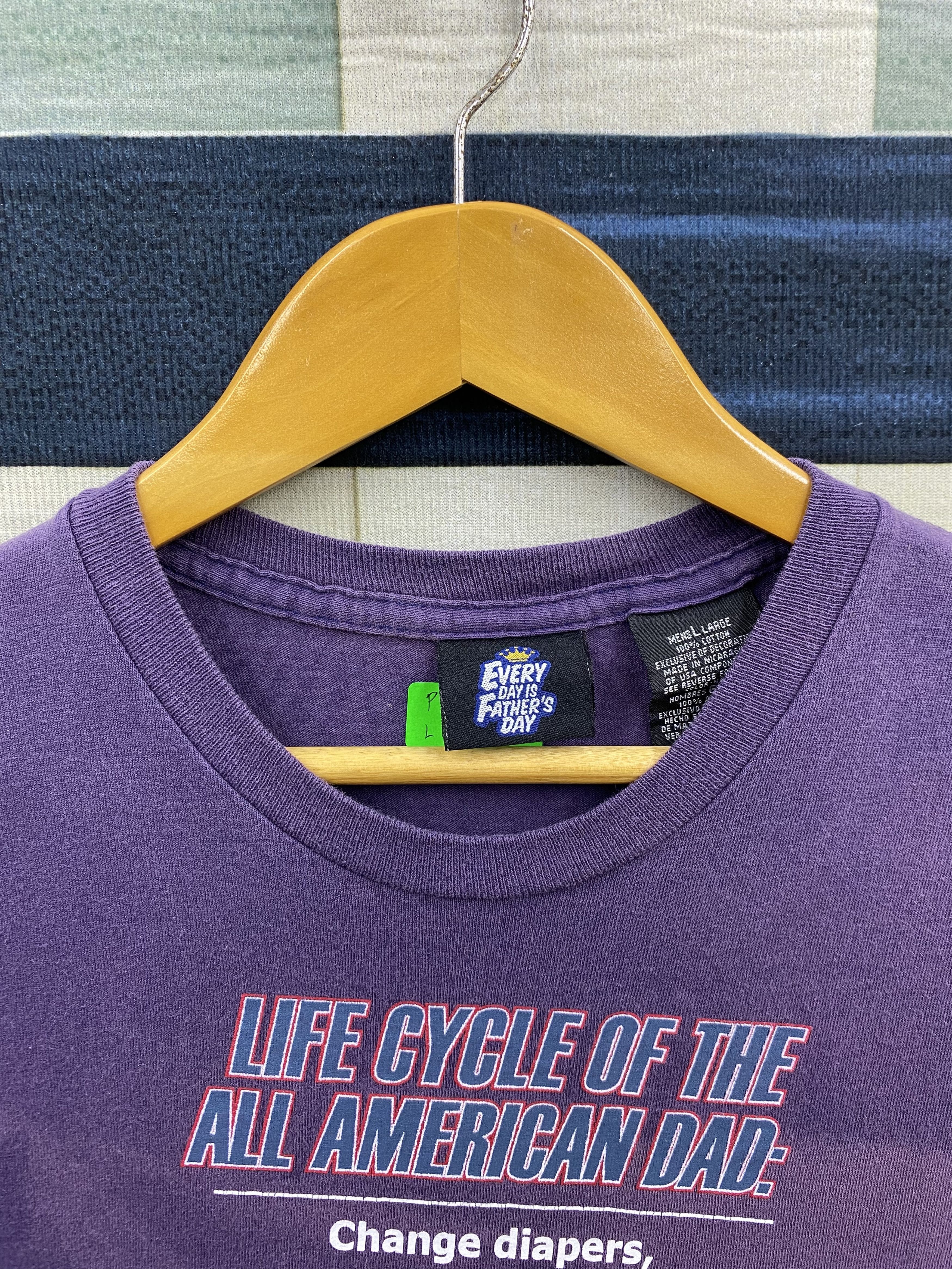 Vintage Vintage Y2K Life Of American Dad Humor Funny T-Shirt Size US L / EU 52-54 / 3 - 2 Thumbnail