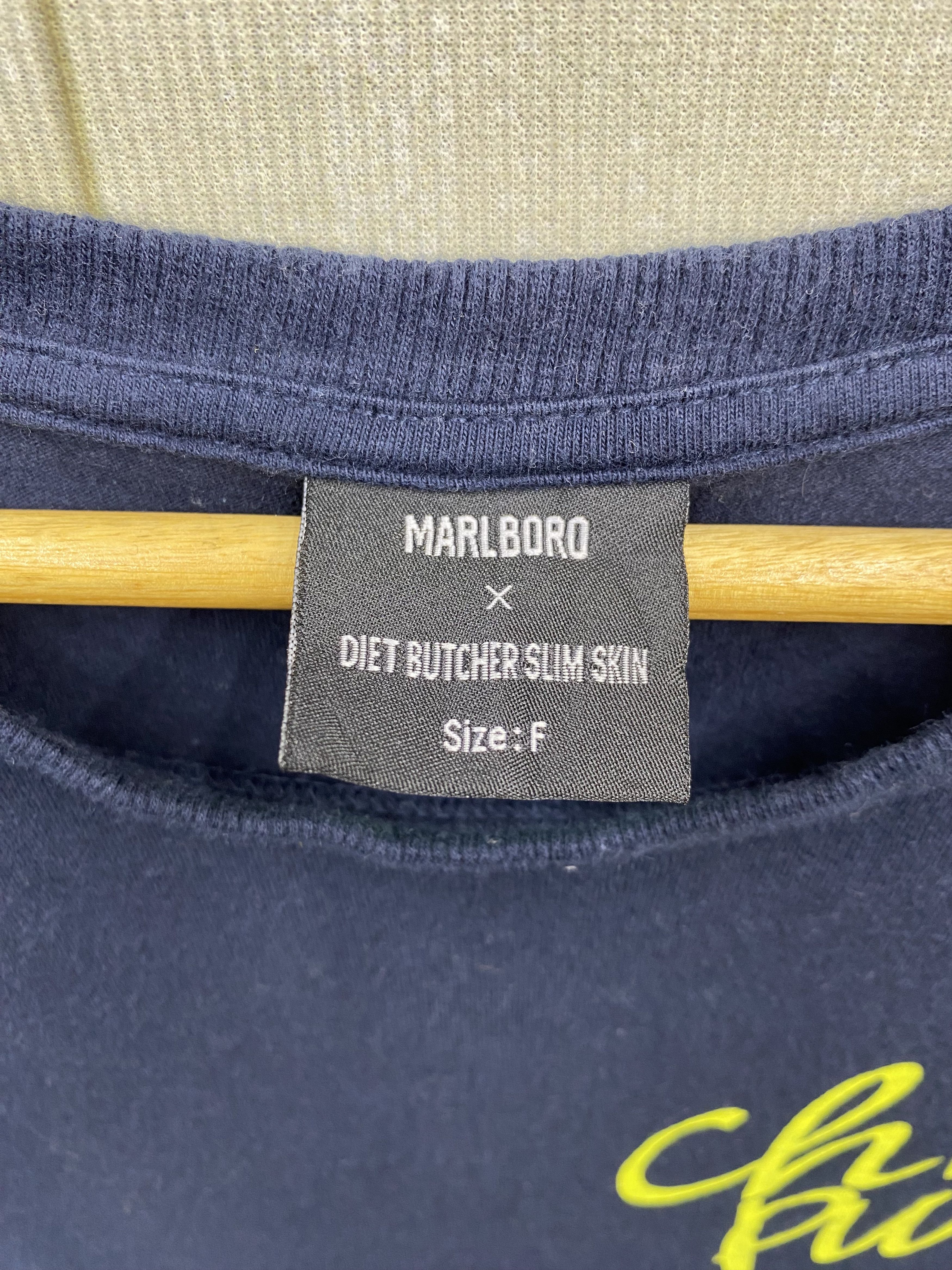 Diet Butcher Slim Skin Diet Butcher Slim Skin X Marlboro Chick Punk T-Shirt Size US M / EU 48-50 / 2 - 7 Thumbnail