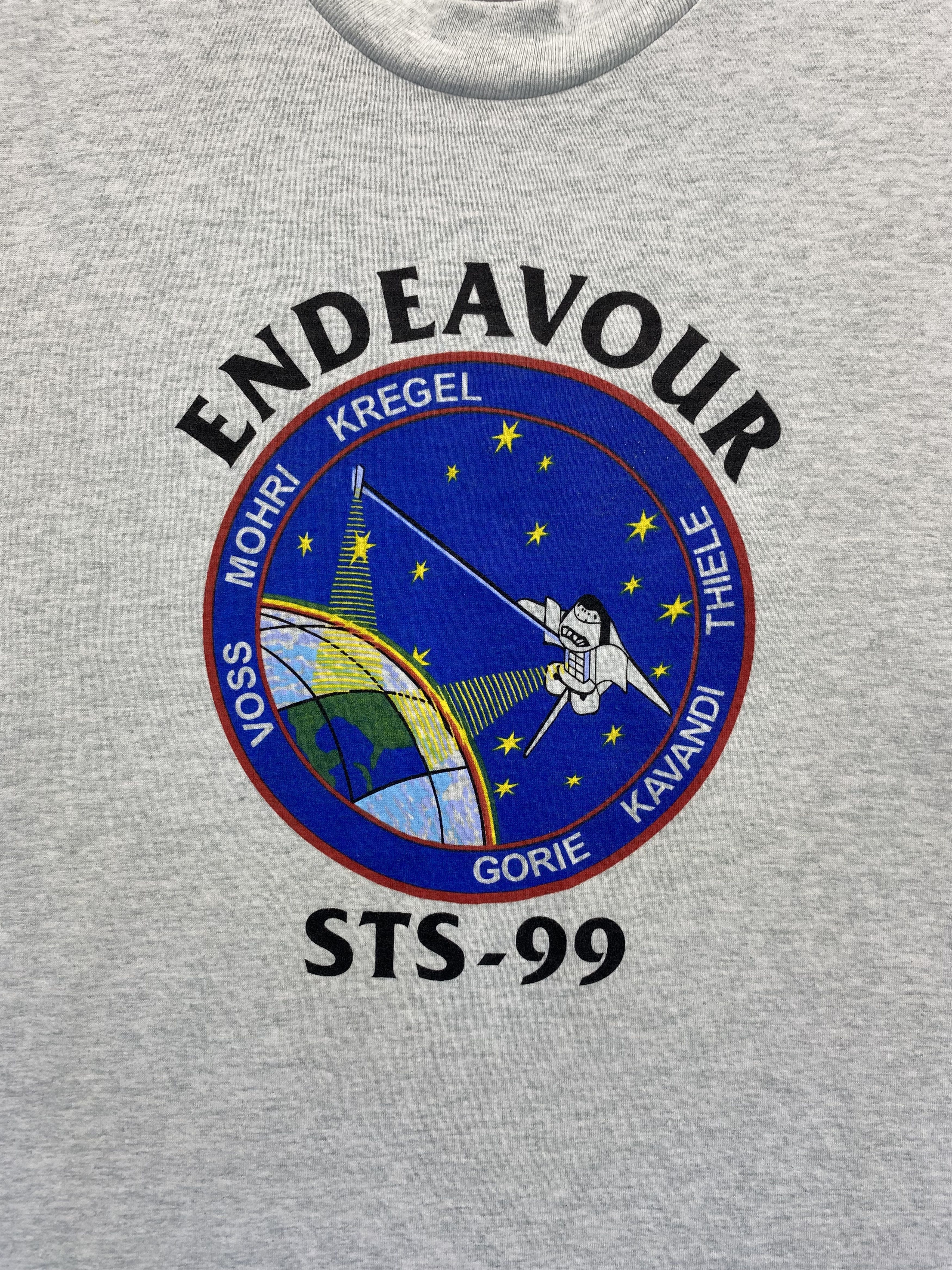 NASA Vintage 90's Endeavour STS-99 Nasa T-Shirt Size US XL / EU 56 / 4 - 3 Thumbnail