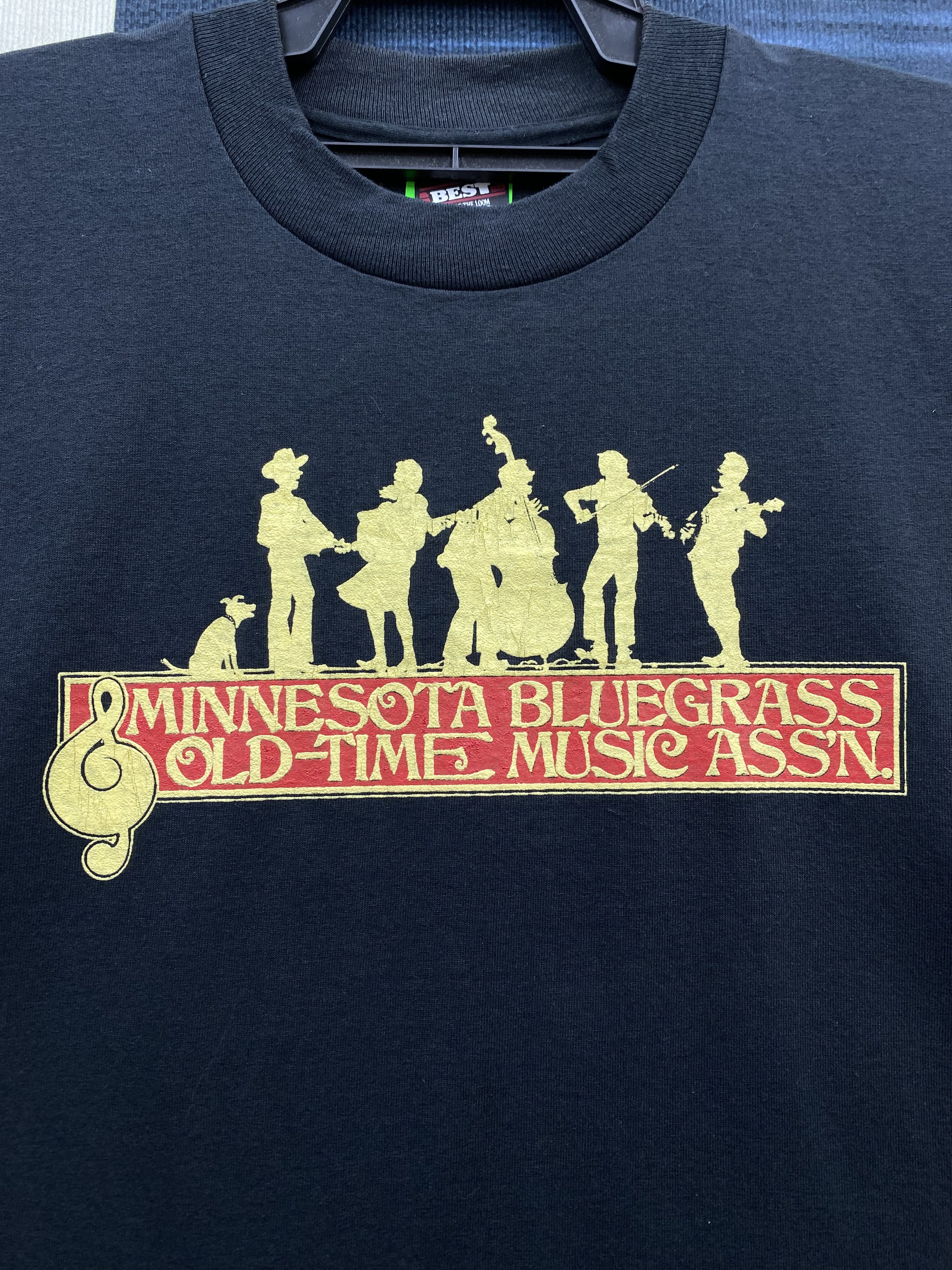 Vintage Vintage 90's Bluegrass & Old time Music Fest T-Shirt Size US S / EU 44-46 / 1 - 5 Thumbnail