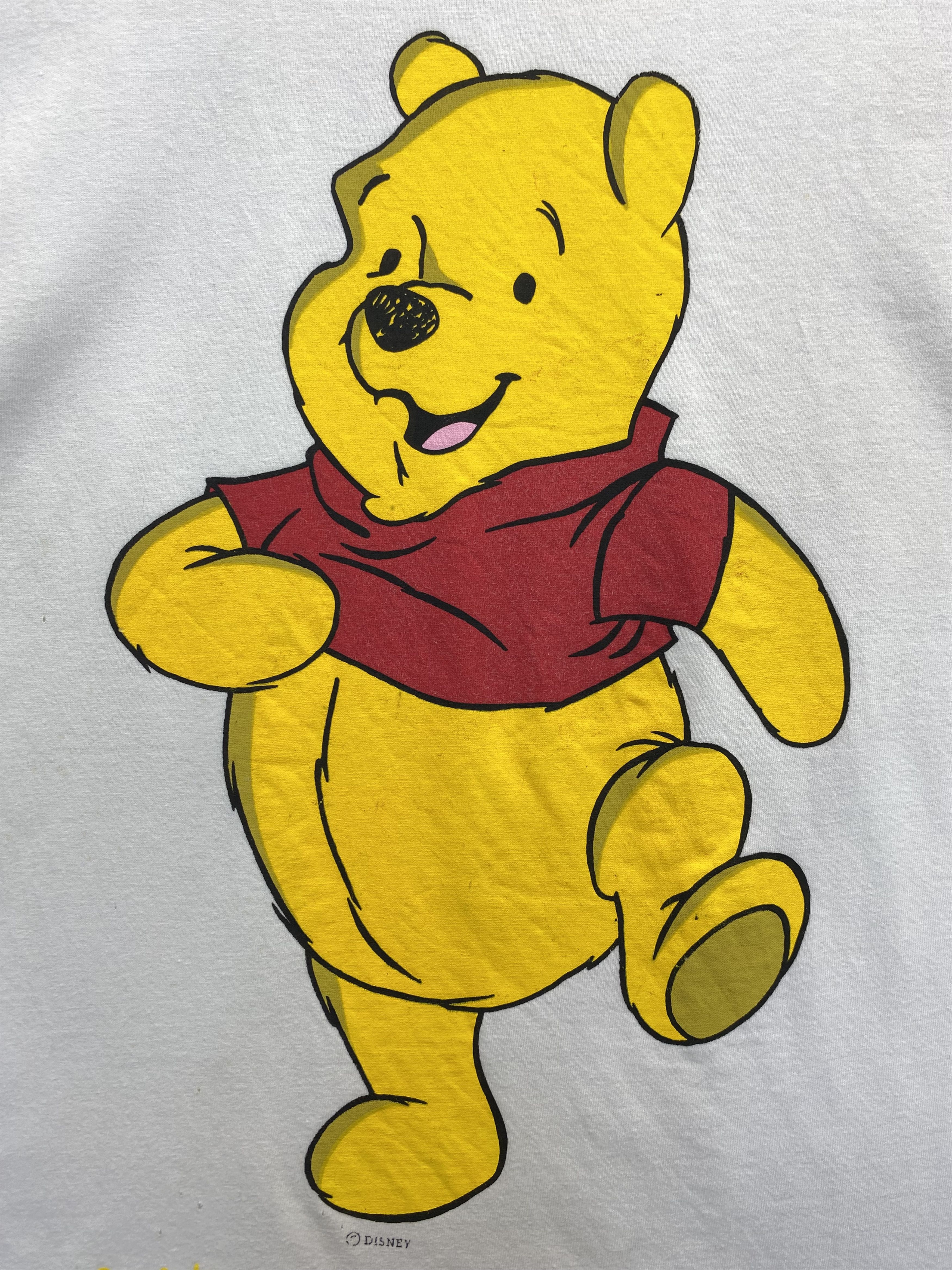 Disney × Vintage Vintage 90's Disney Pooh T-Shirt Size US S / EU 44-46 / 1 - 3 Thumbnail