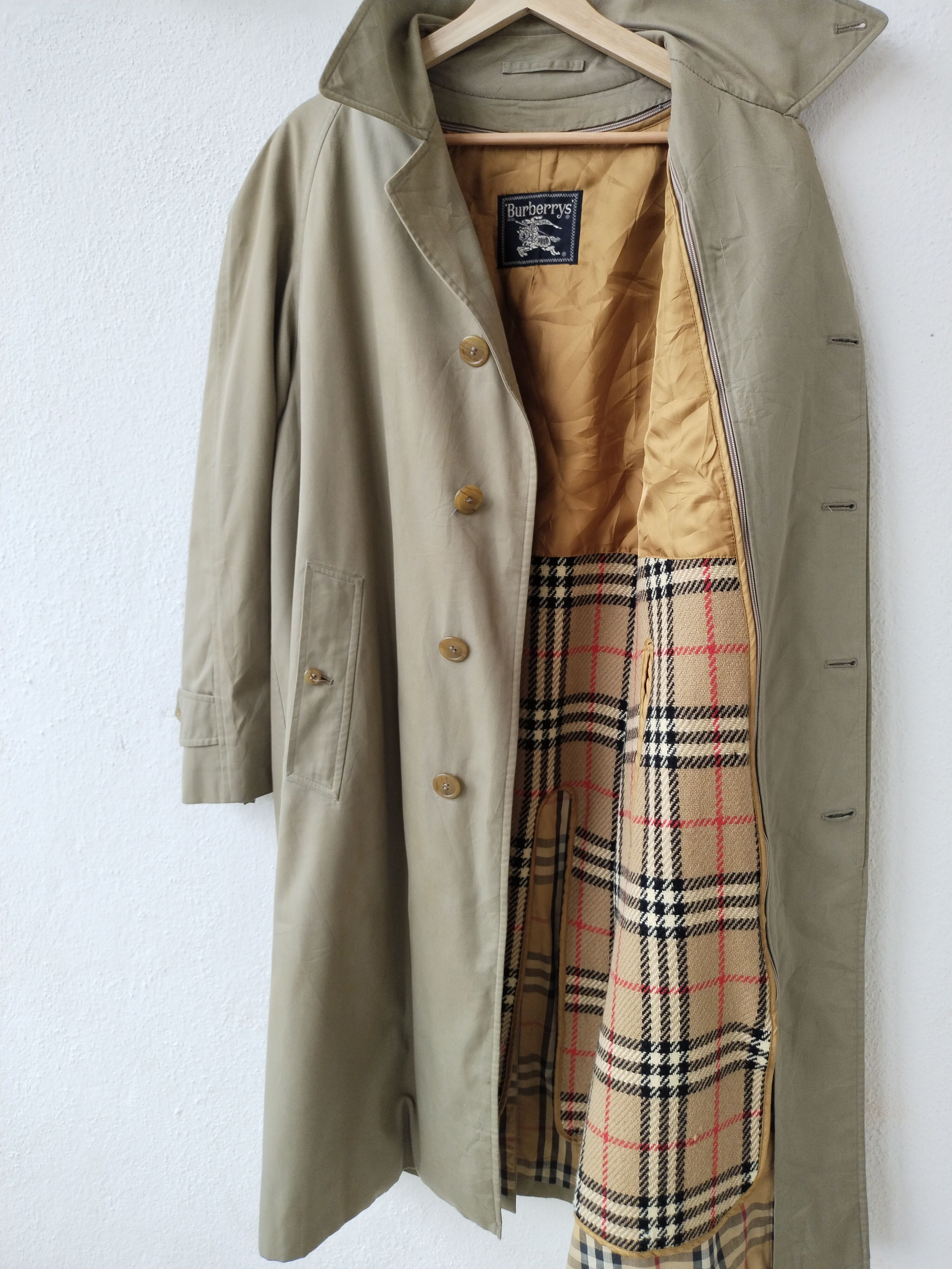 Burberry × Vintage Vintage 90s Burberry trench coat jacket | Grailed