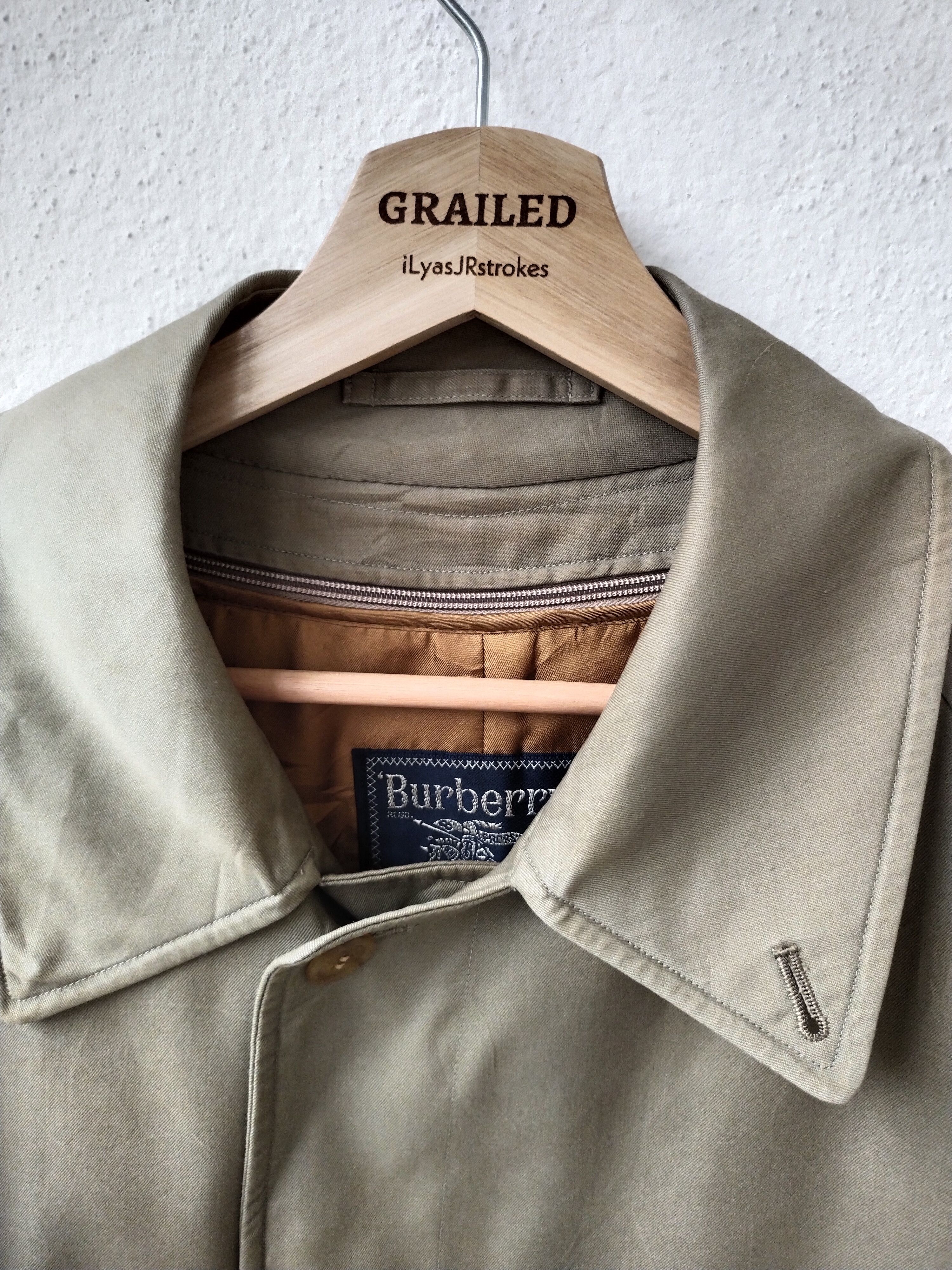 Burberry Vintage Burberry Trench Coat UNISEX Size L / US 10 / IT 46 - 25 Thumbnail