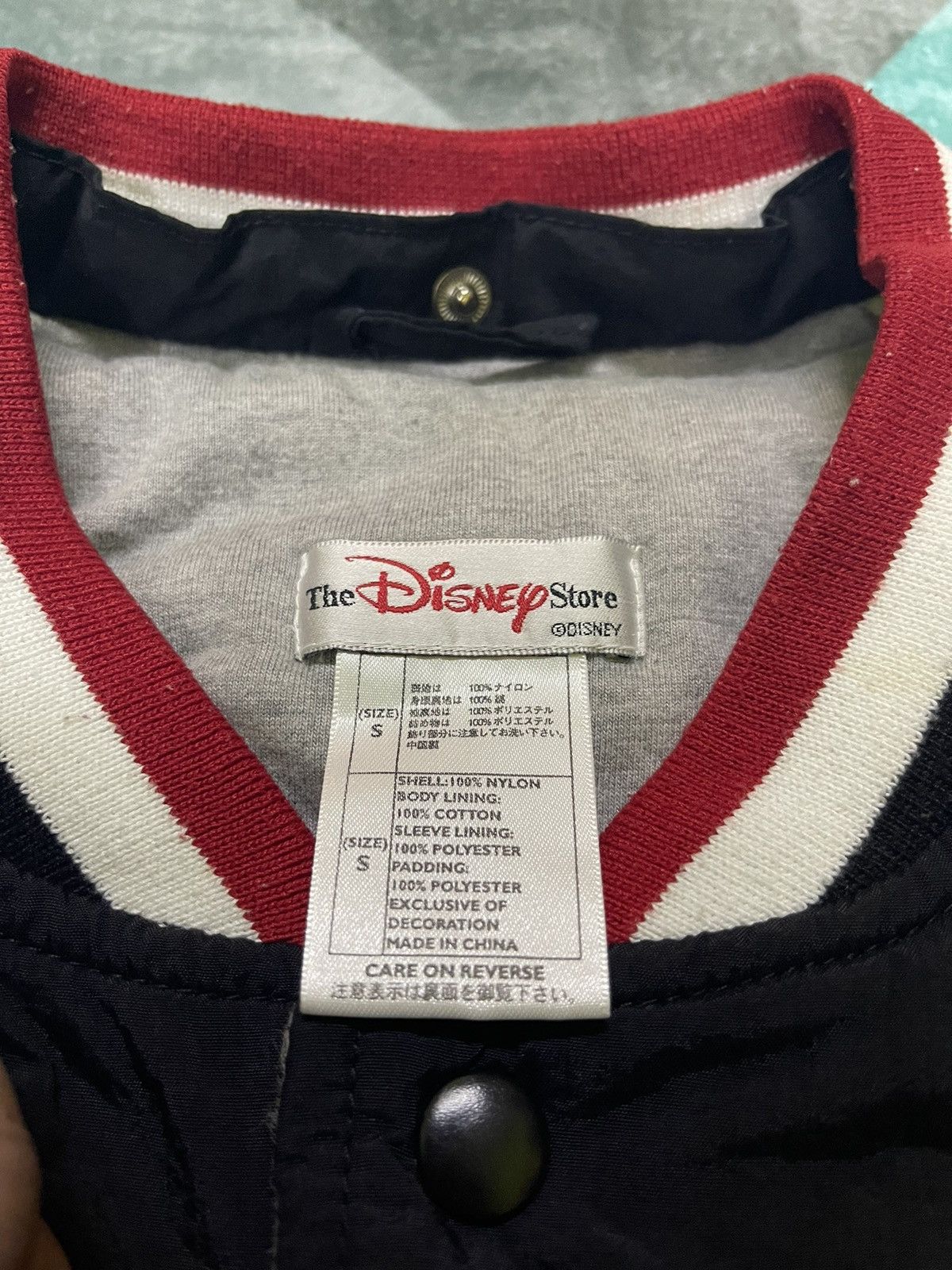 Disney 📌Binding Offer📌 VINTAGE DISNEY MICKEY MOUSE VARSITY JACKET Size US S / EU 44-46 / 1 - 13 Thumbnail