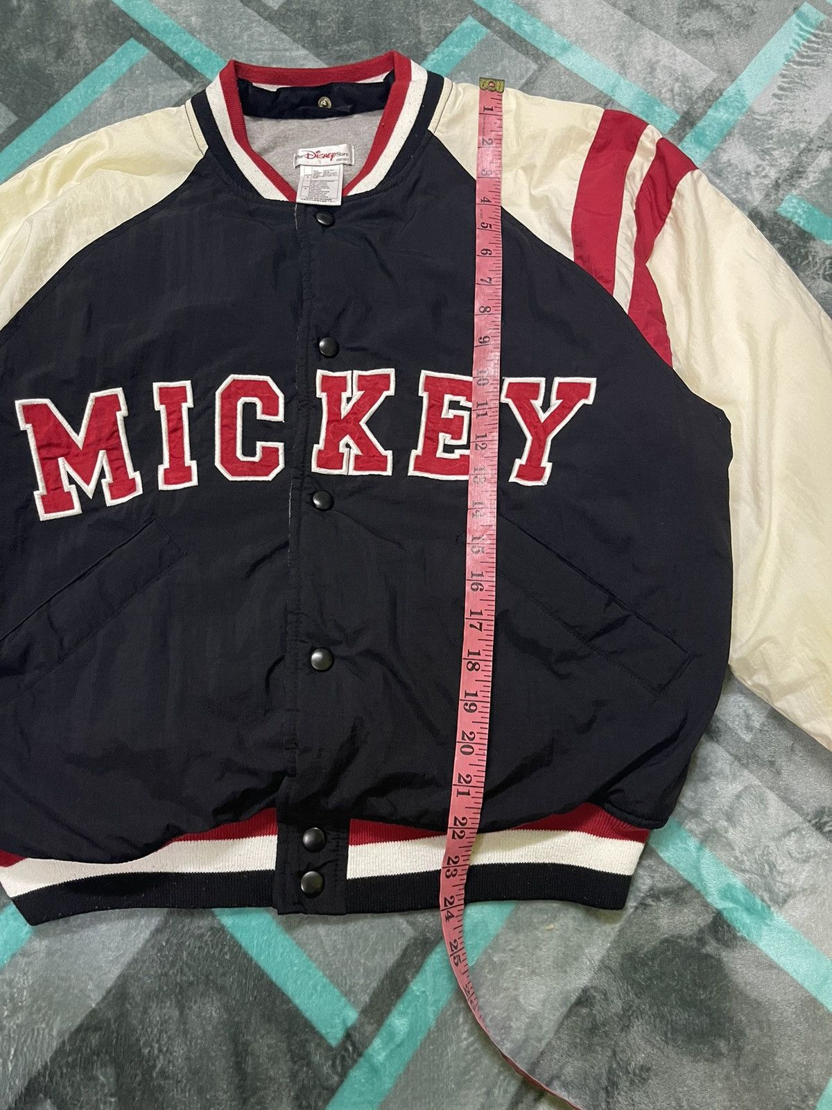 Disney 📌Binding Offer📌 VINTAGE DISNEY MICKEY MOUSE VARSITY JACKET Size US S / EU 44-46 / 1 - 12 Thumbnail