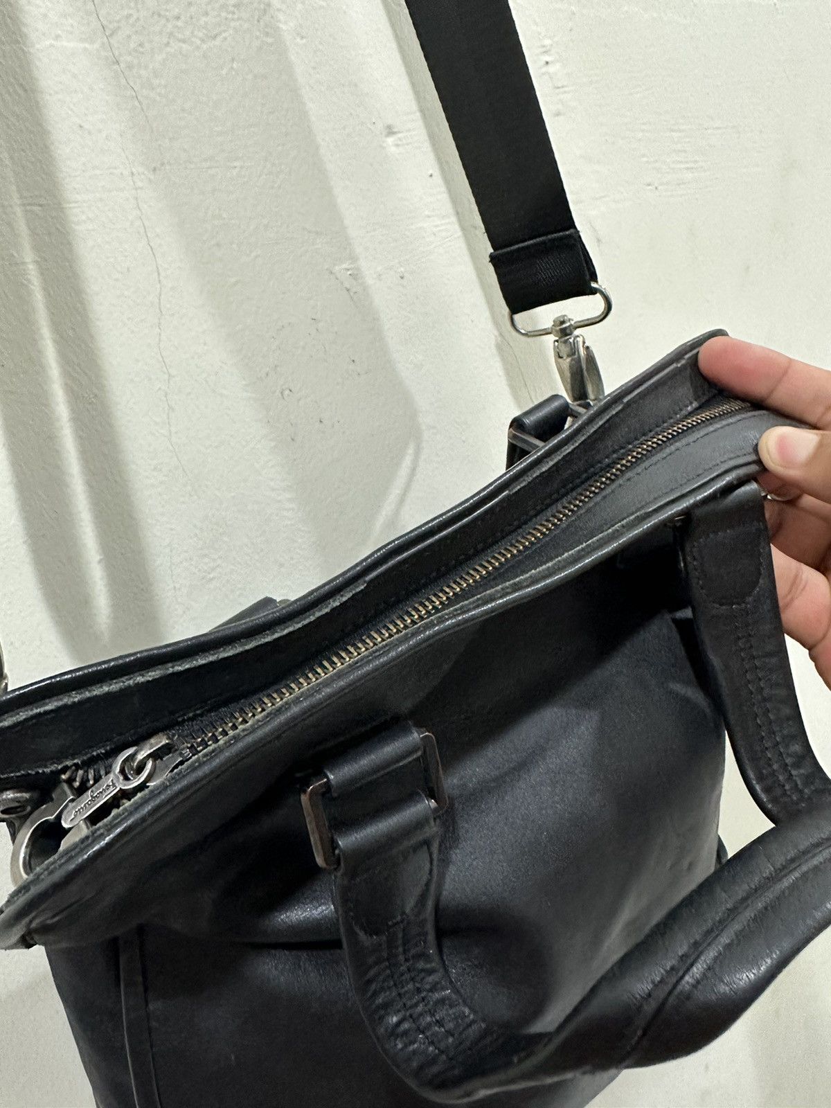 Salvatore Ferragamo VTG Salvatore Ferragamo Messenger+Sling Bag Size ONE SIZE - 14 Thumbnail