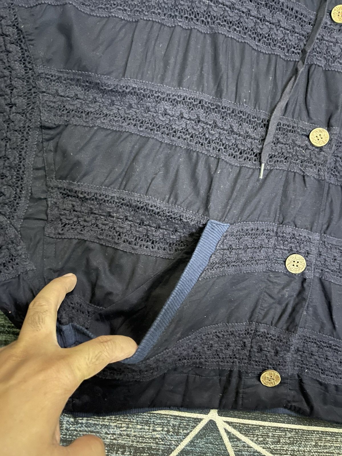 Issey Miyake VINTAGE MERCIBEAUCOUP ISSEY MIYAKE CROPPED JACKET Size US L / EU 52-54 / 3 - 6 Thumbnail