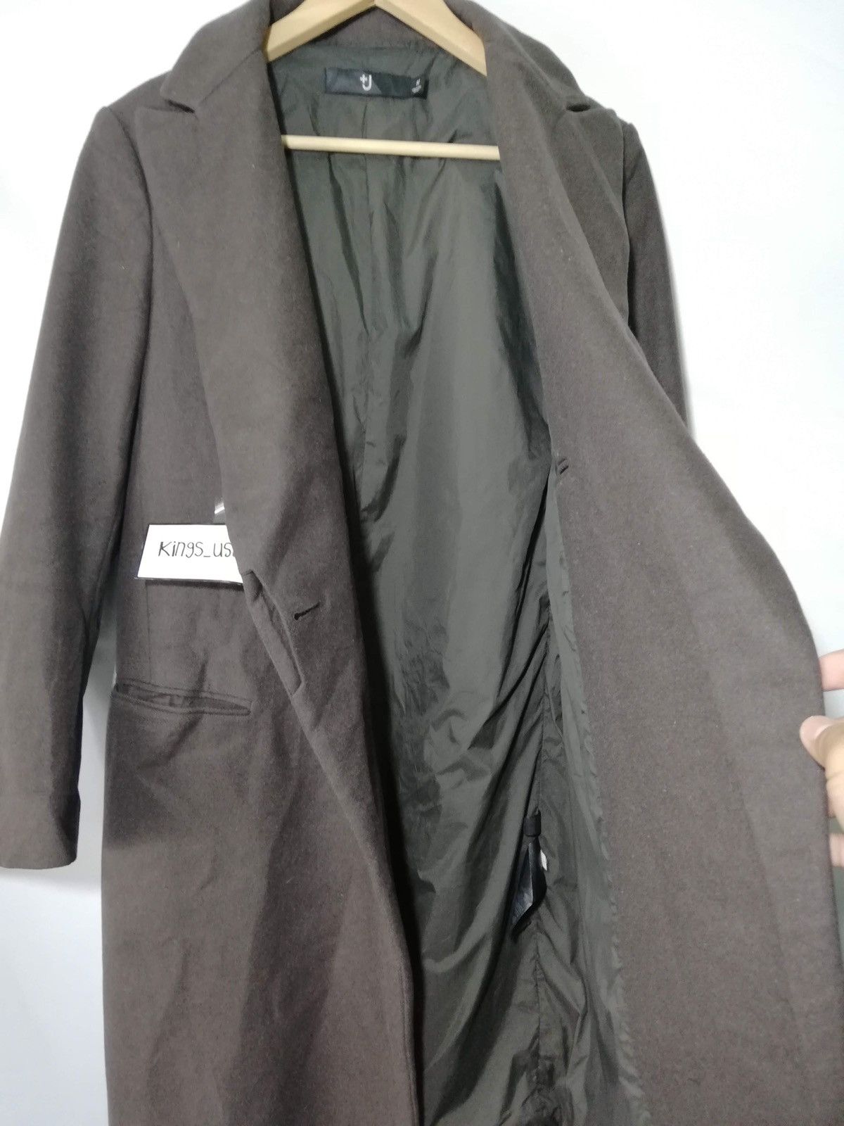 Jil Sander × Uniqlo JIL SANDER X UNIQLO WOOL OVERCOAT Size US M / EU 48-50 / 2 - 6 Thumbnail