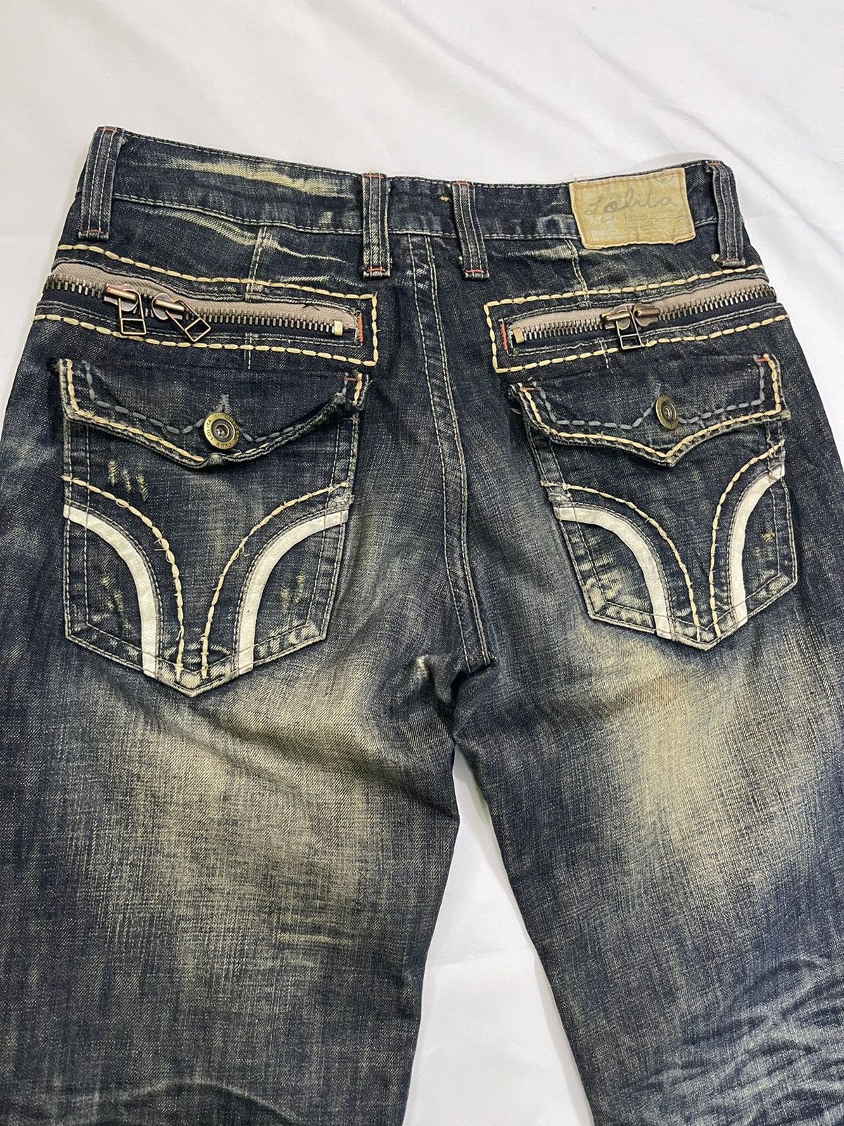 Japanese Brand VINTAGE LOLITA JEANS RARE DESIGN Size US 33 - 8 Thumbnail